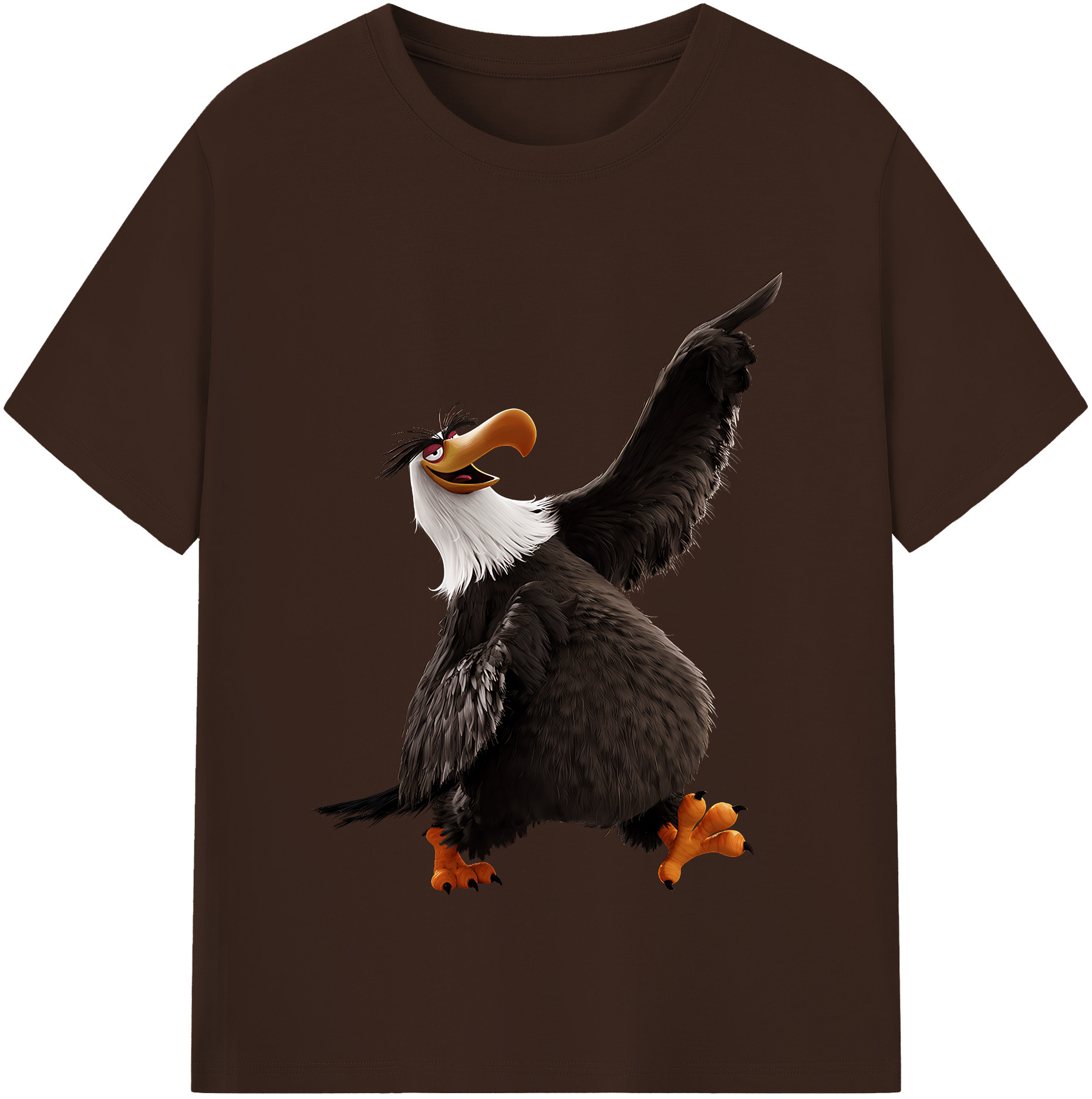 （画像用） Angry Birds アングリーバード 綿100％半袖Tシャツ（フロントプリント）