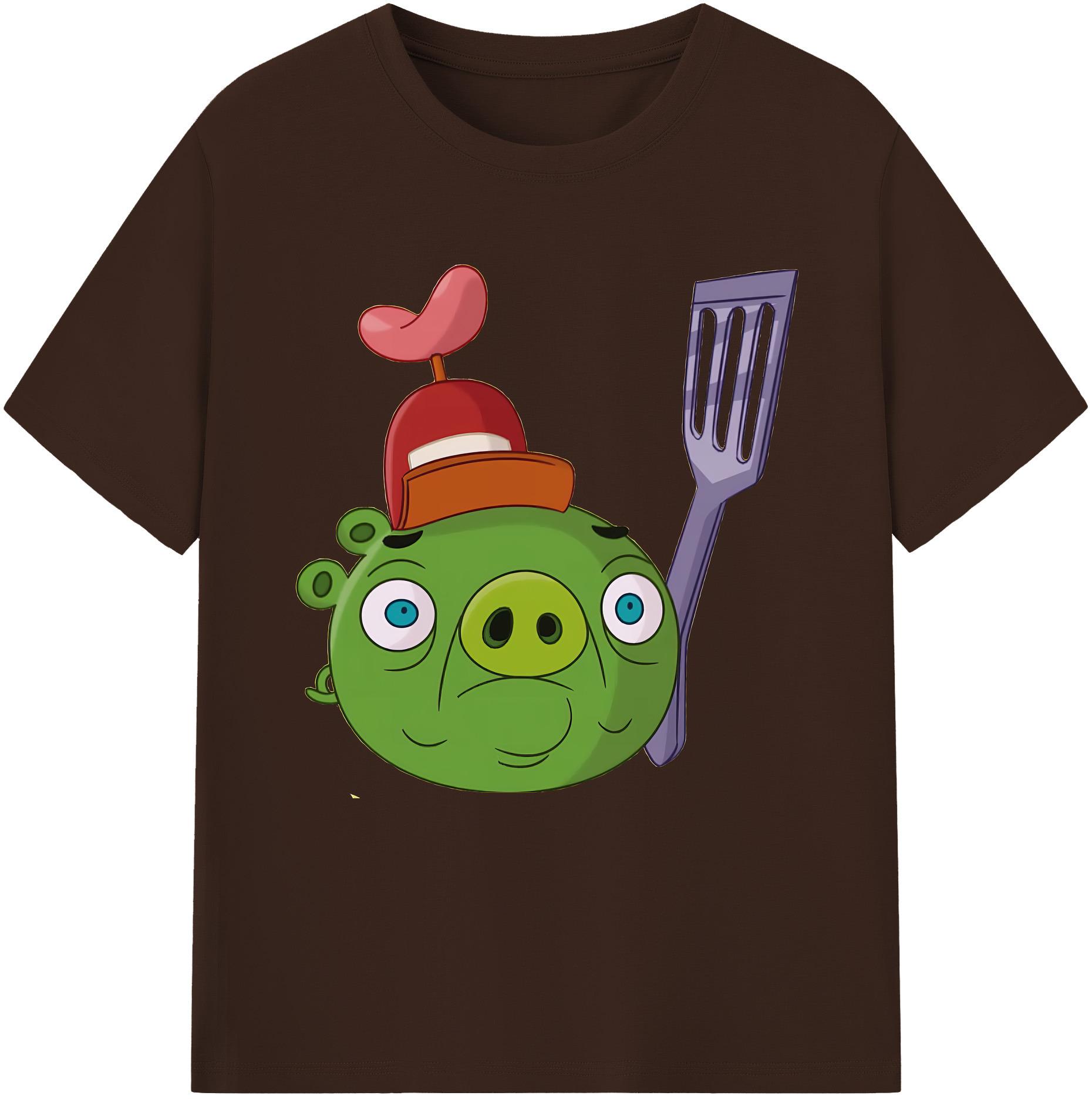（画像用） Angry Birds アングリーバード 綿100％半袖Tシャツ（フロントプリント）