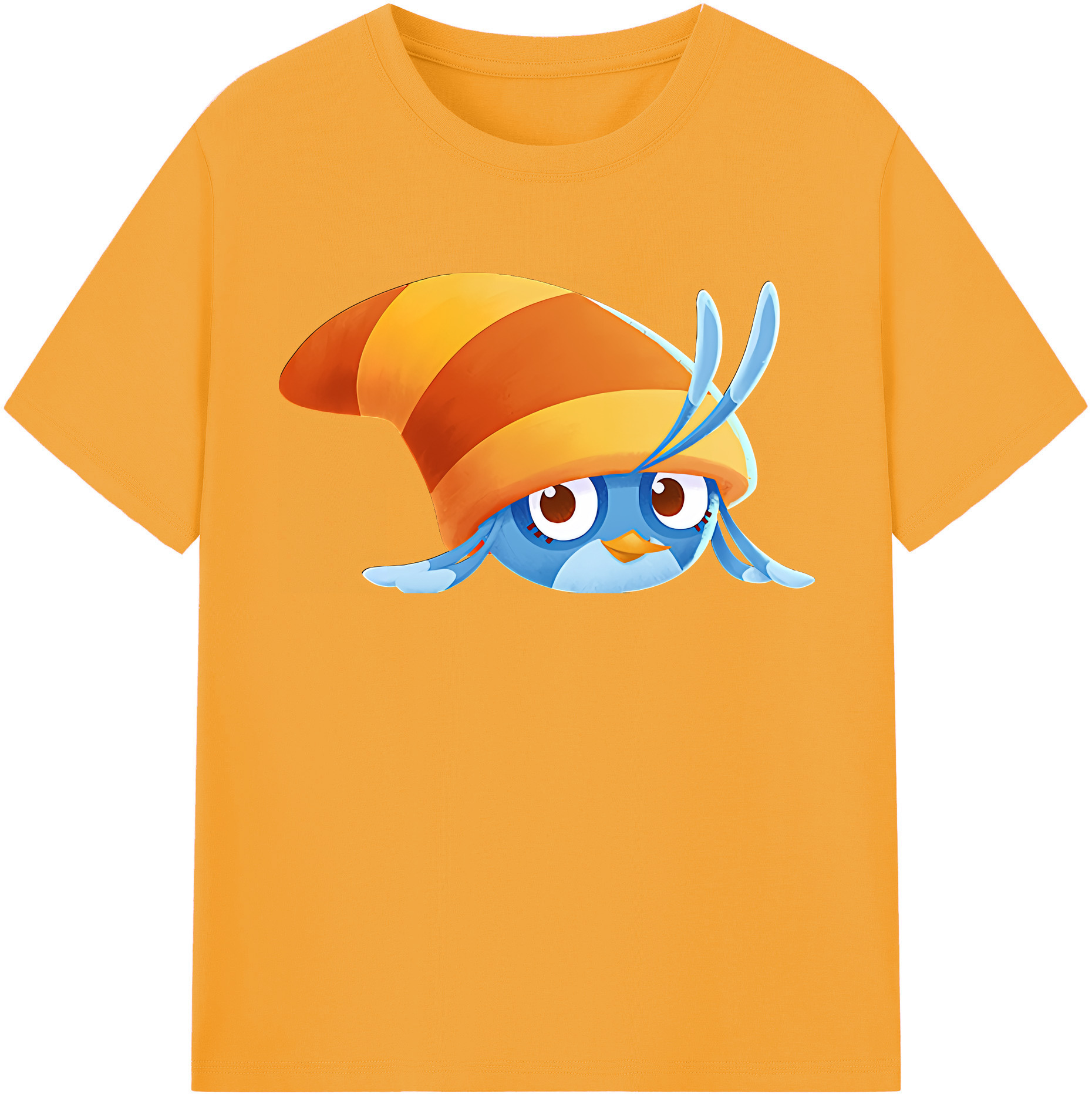 （画像用） Angry Birds アングリーバード 綿100％半袖Tシャツ（フロントプリント）