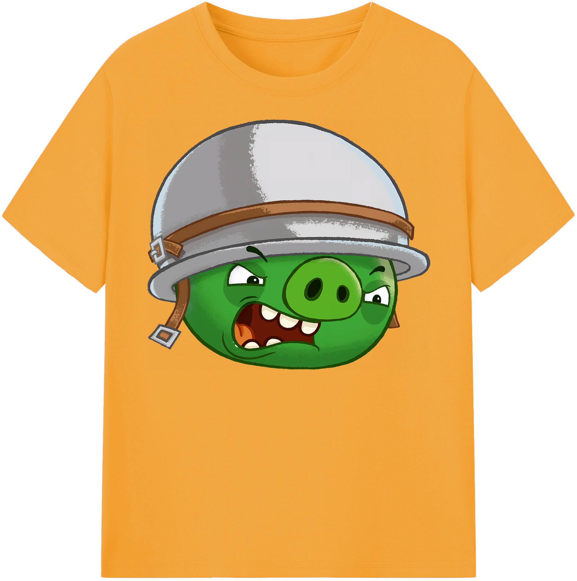 （画像用） Angry Birds アングリーバード 綿100％半袖Tシャツ（フロントプリント）