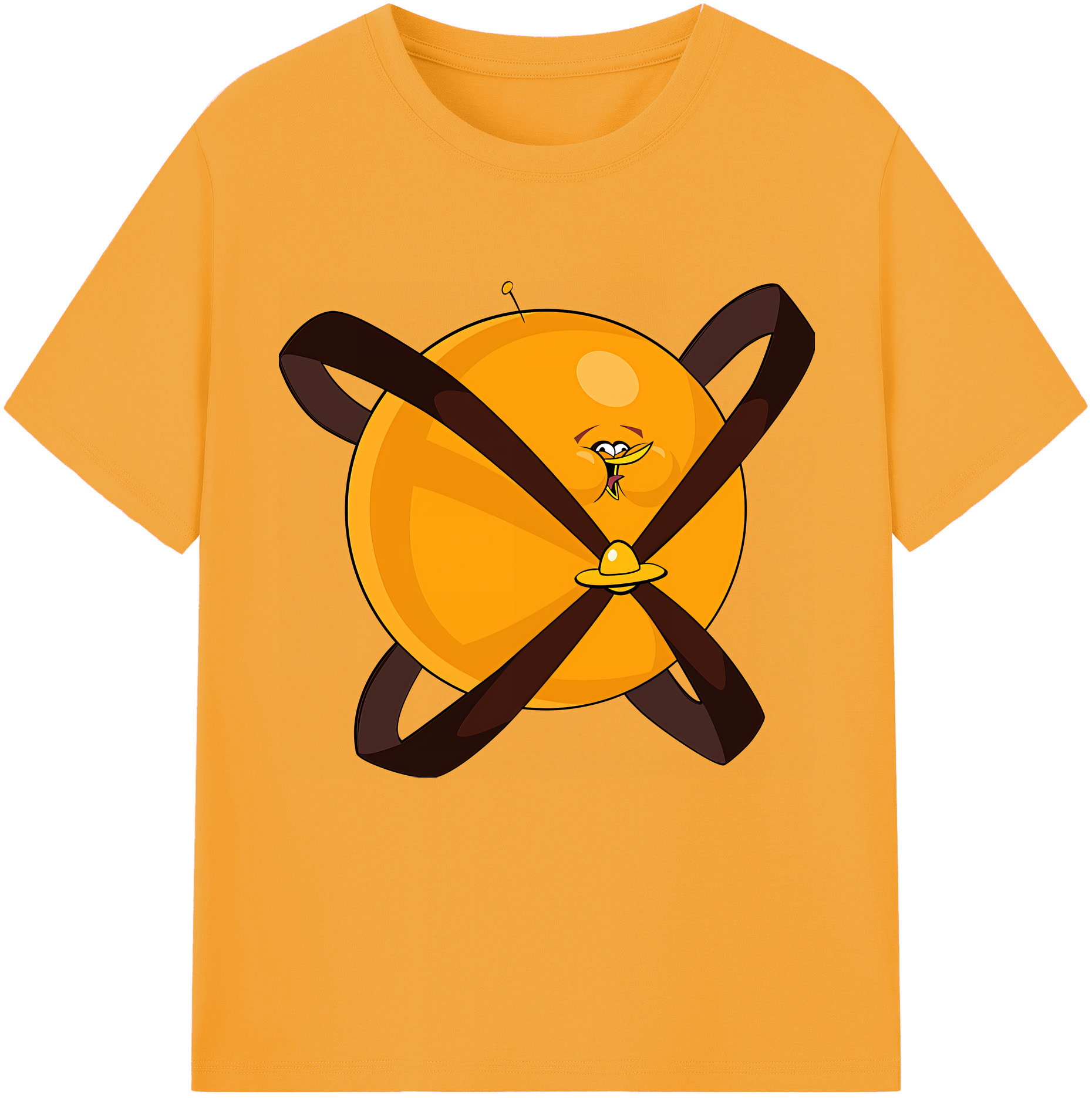 （画像用） Angry Birds アングリーバード 綿100％半袖Tシャツ（フロントプリント）