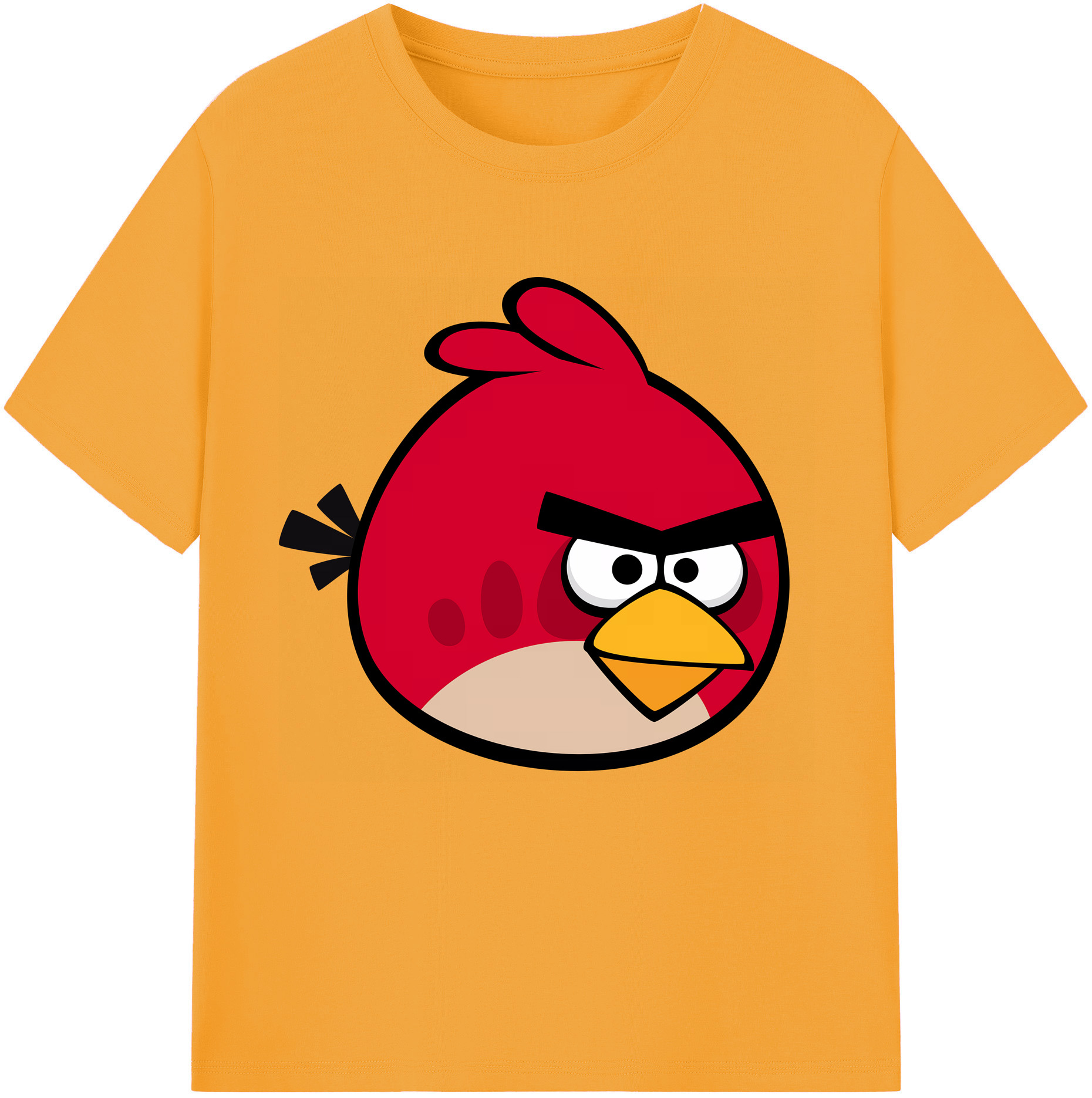 （画像用） Angry Birds アングリーバード 綿100％半袖Tシャツ（フロントプリント）
