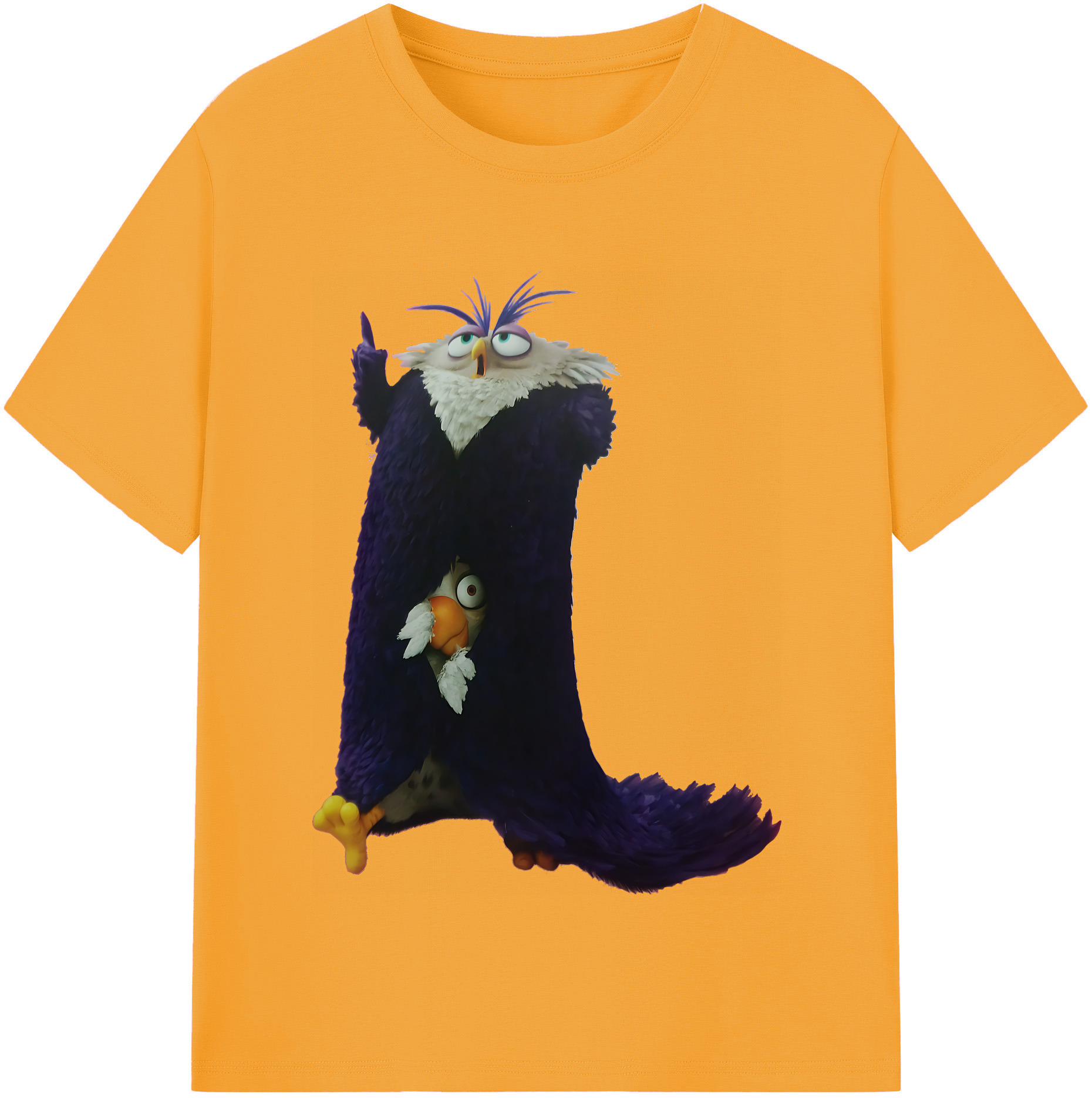 （画像用） Angry Birds アングリーバード 綿100％半袖Tシャツ（フロントプリント）