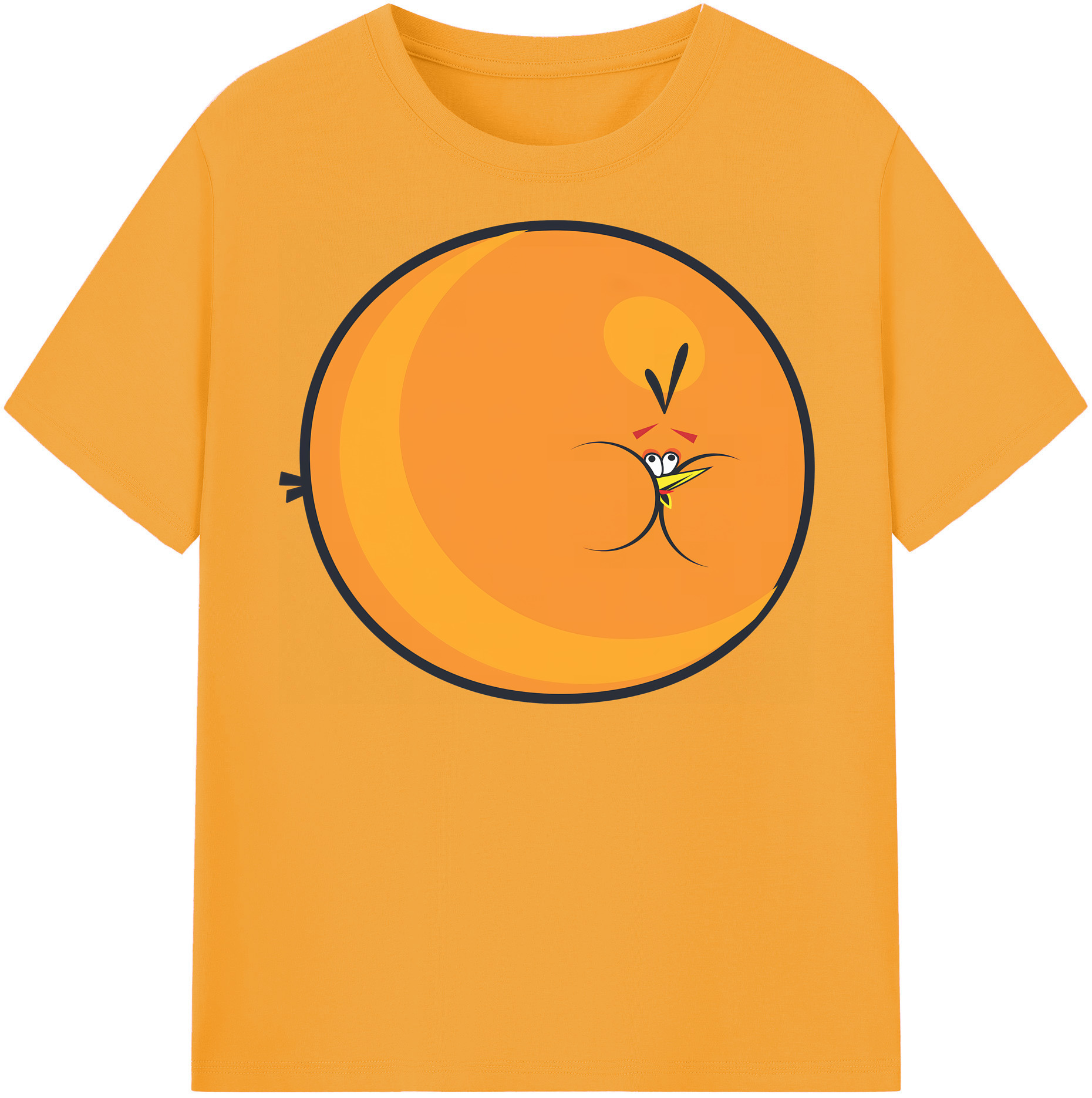 （画像用） Angry Birds アングリーバード 綿100％半袖Tシャツ（フロントプリント）
