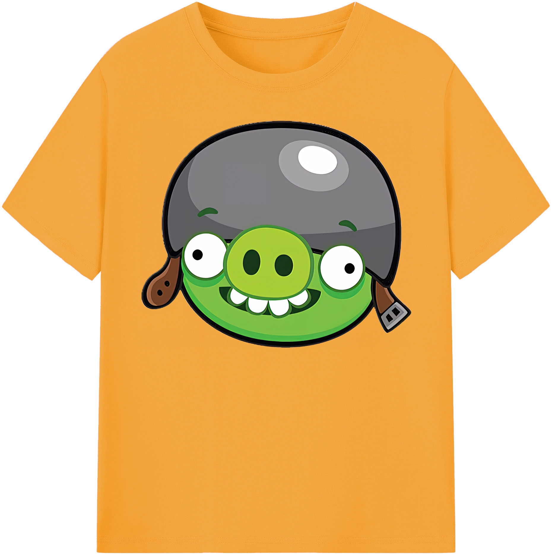 （画像用） Angry Birds アングリーバード 綿100％半袖Tシャツ（フロントプリント）