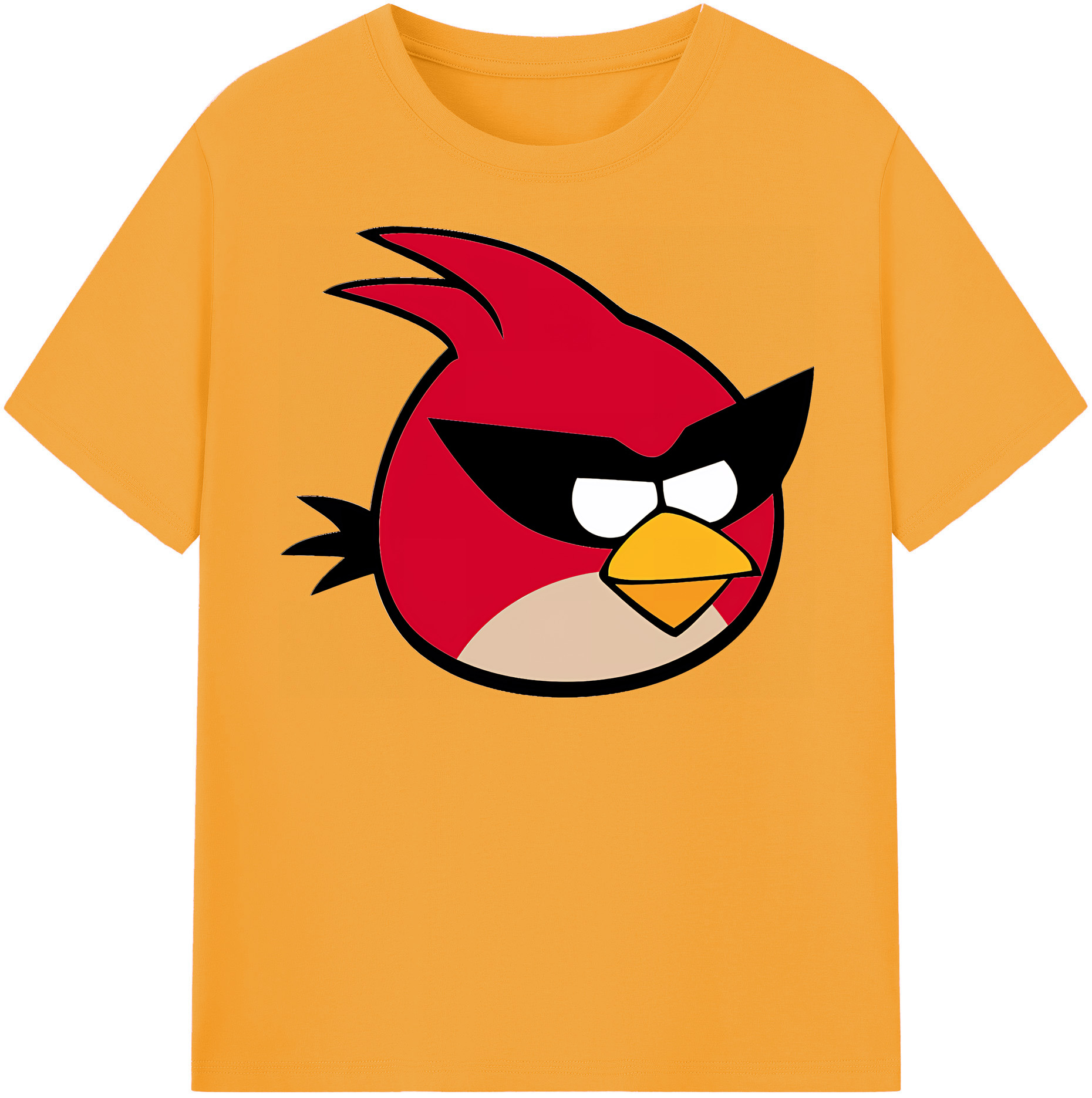 （画像用） Angry Birds アングリーバード 綿100％半袖Tシャツ（フロントプリント）