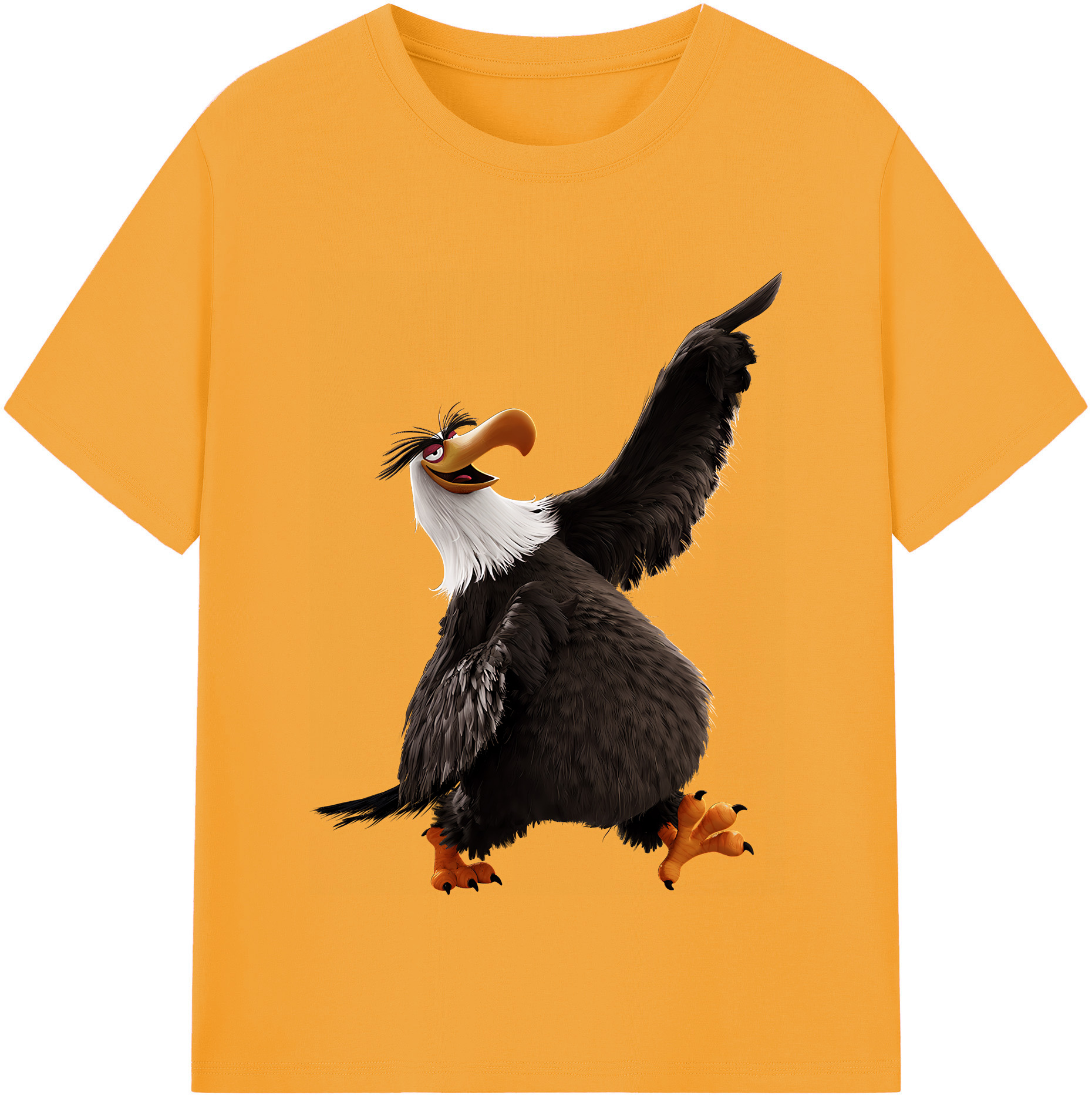 （画像用） Angry Birds アングリーバード 綿100％半袖Tシャツ（フロントプリント）