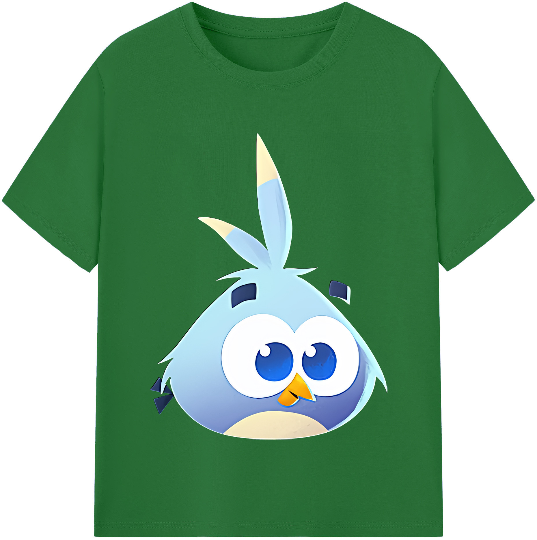 （画像用） Angry Birds アングリーバード 綿100％半袖Tシャツ（フロントプリント）