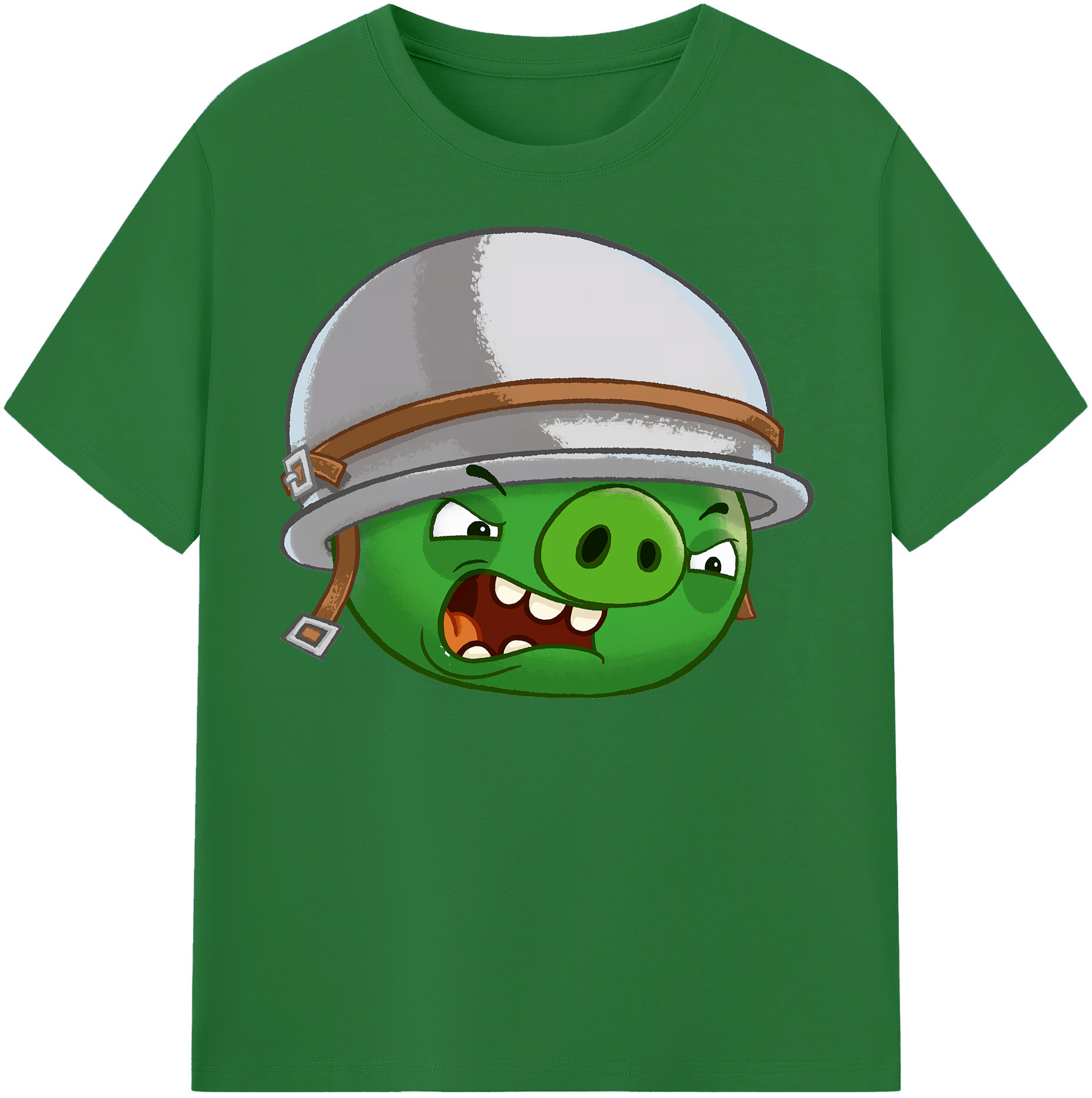（画像用） Angry Birds アングリーバード 綿100％半袖Tシャツ（フロントプリント）