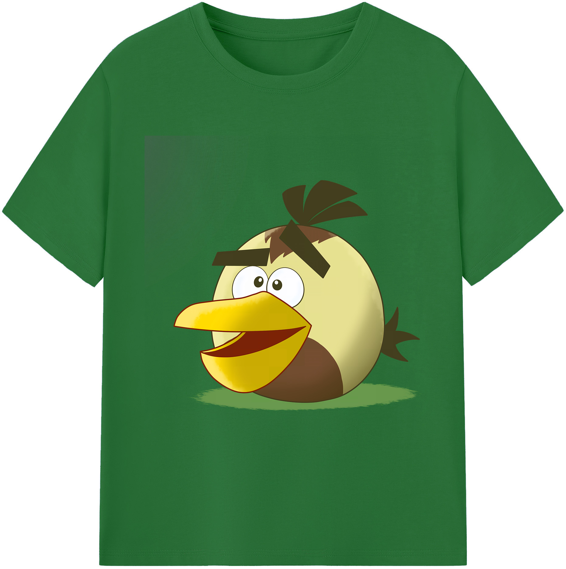（画像用） Angry Birds アングリーバード 綿100％半袖Tシャツ（フロントプリント）