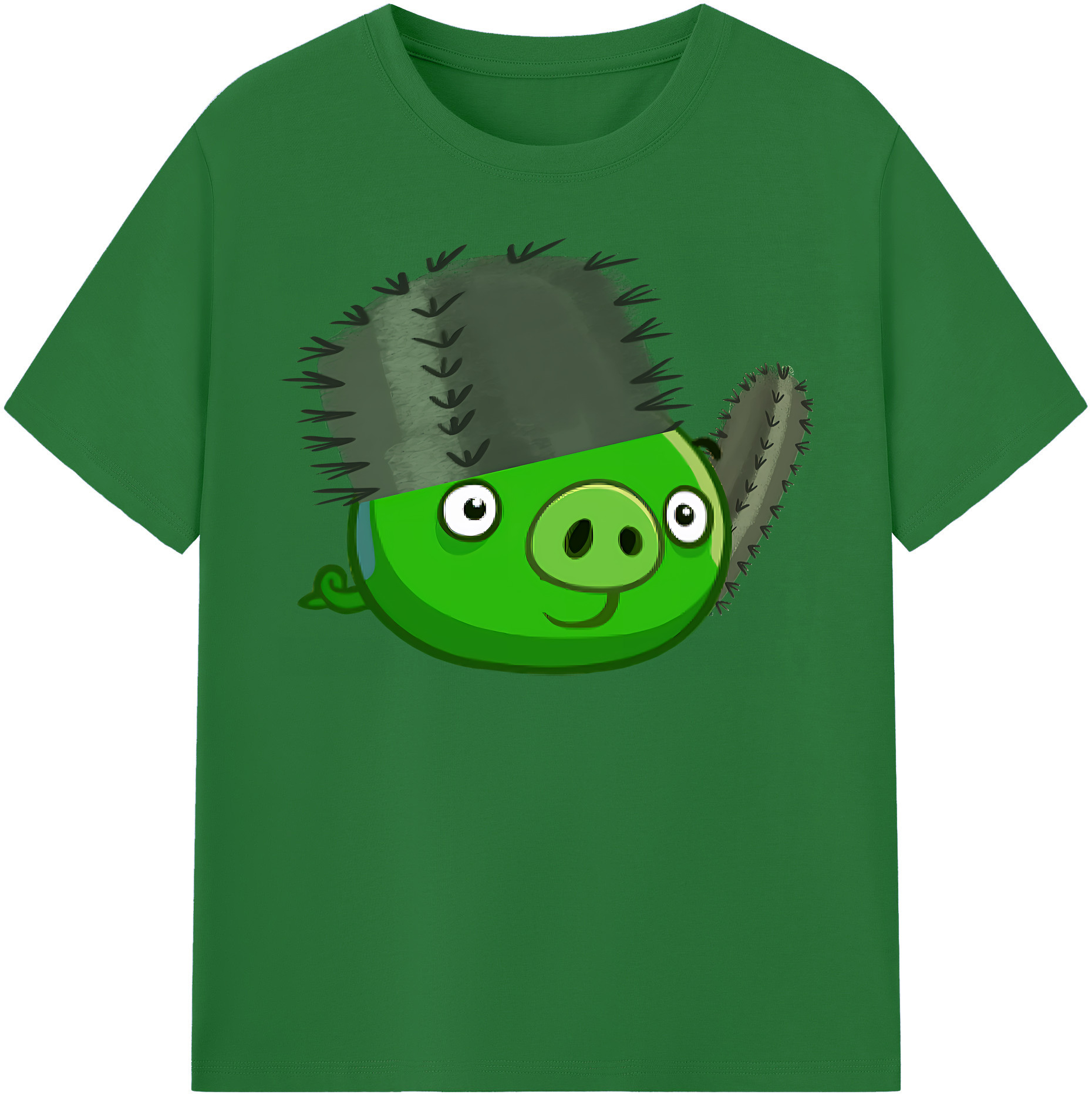Angry Birds アングリーバード 綿100％半袖Tシャツ（フロントプリント）