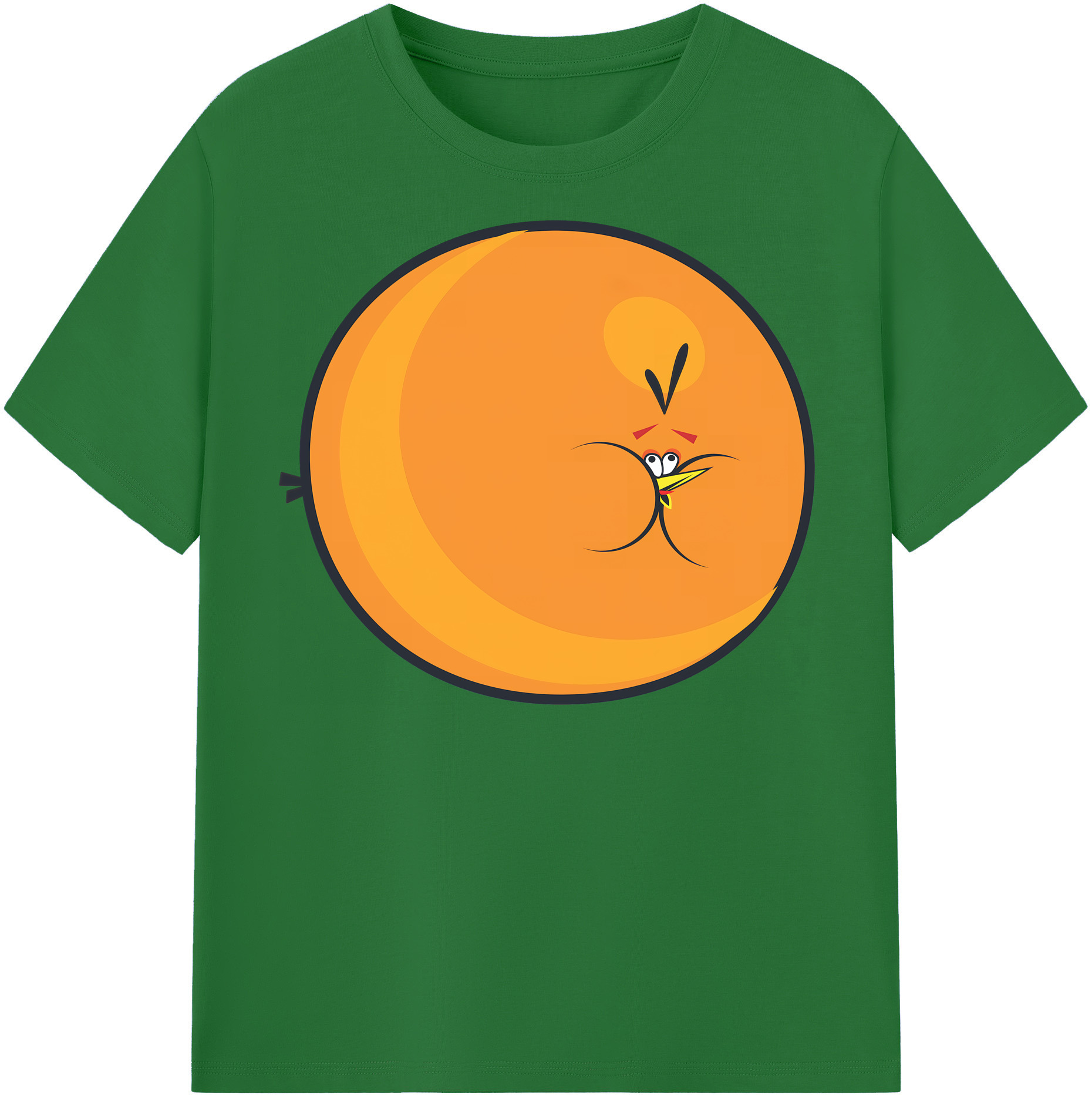 （画像用） Angry Birds アングリーバード 綿100％半袖Tシャツ（フロントプリント）