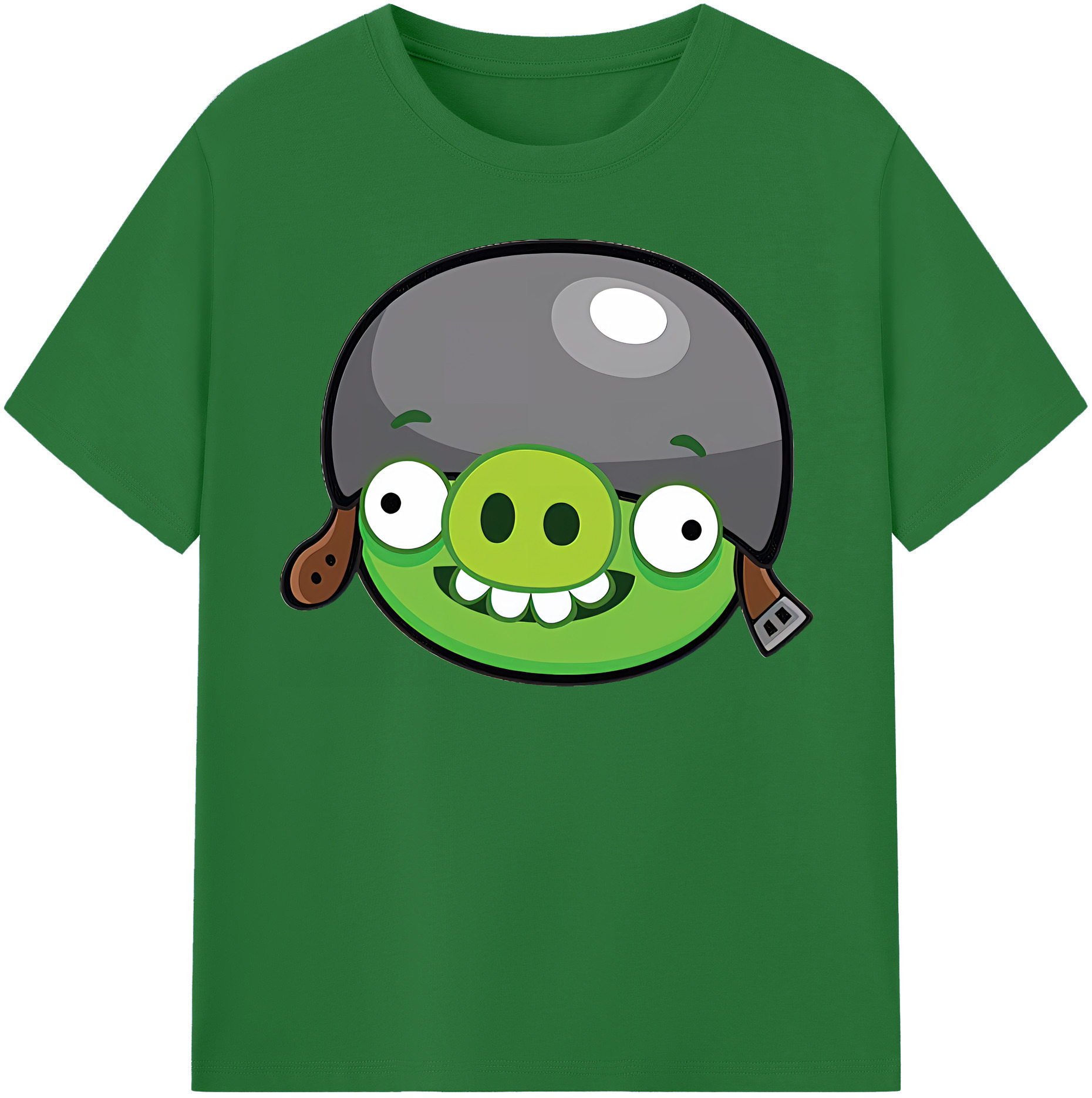 （画像用） Angry Birds アングリーバード 綿100％半袖Tシャツ（フロントプリント）