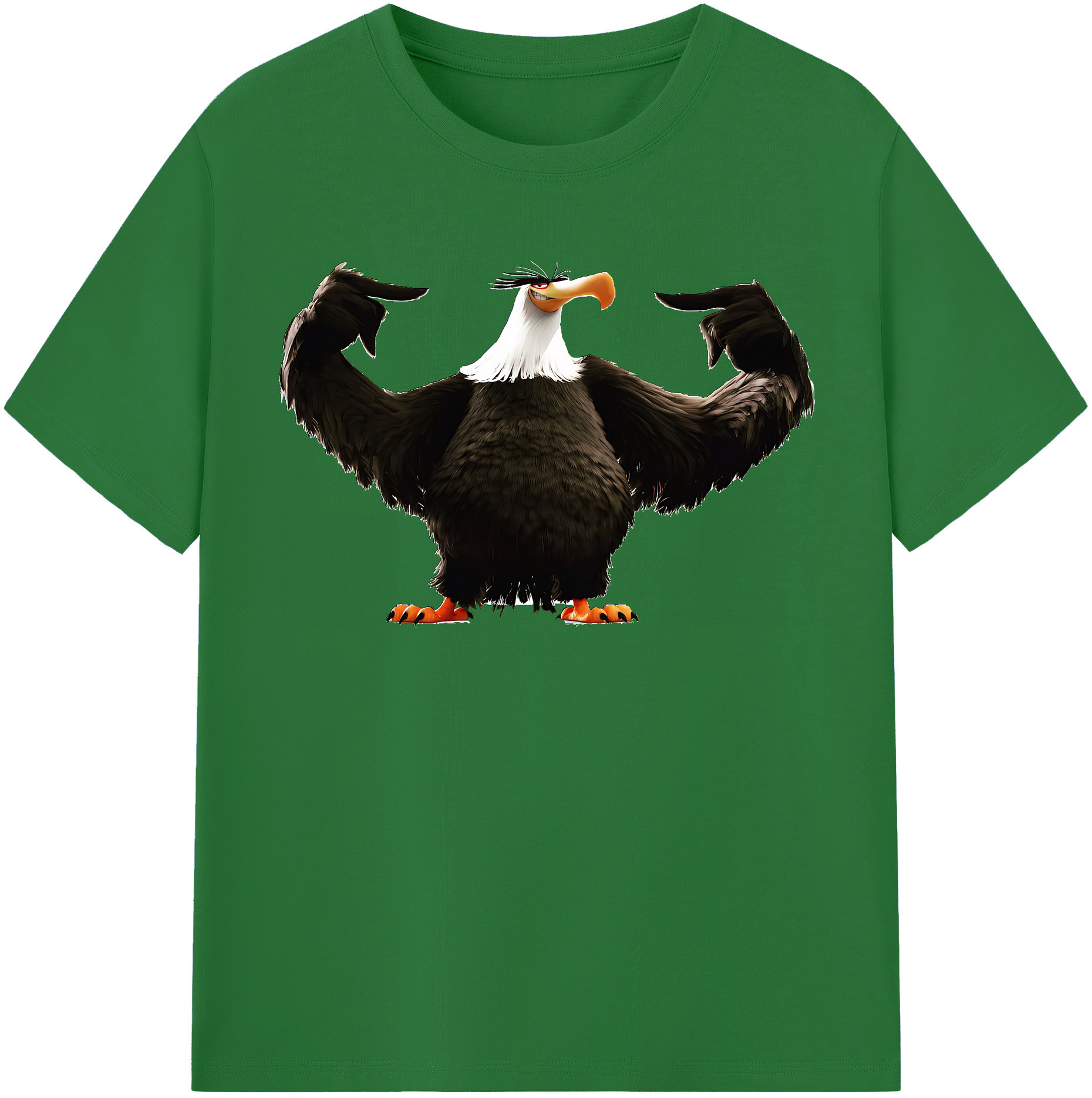 （画像用） Angry Birds アングリーバード 綿100％半袖Tシャツ（フロントプリント）
