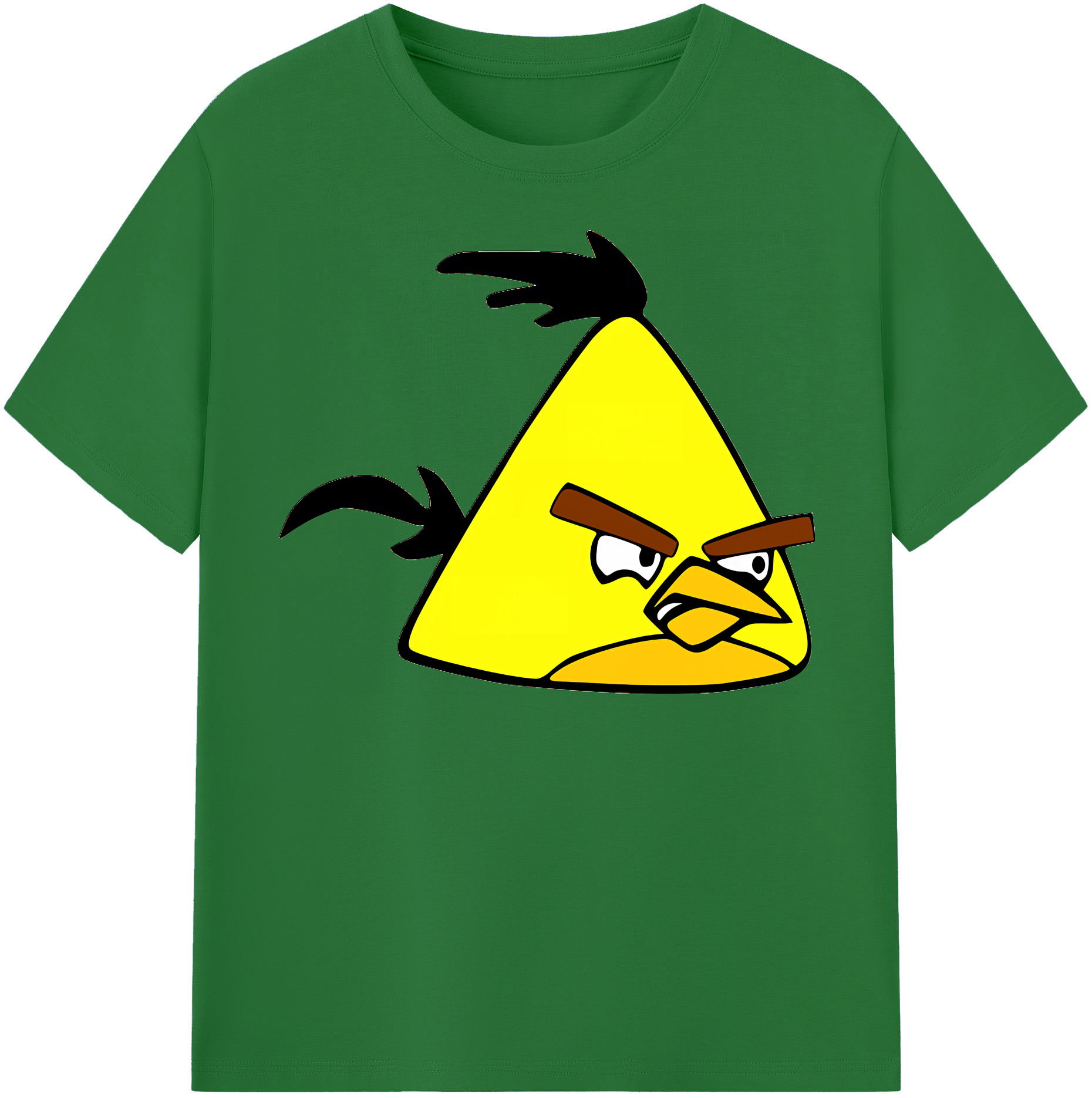 （画像用） Angry Birds アングリーバード 綿100％半袖Tシャツ（フロントプリント）