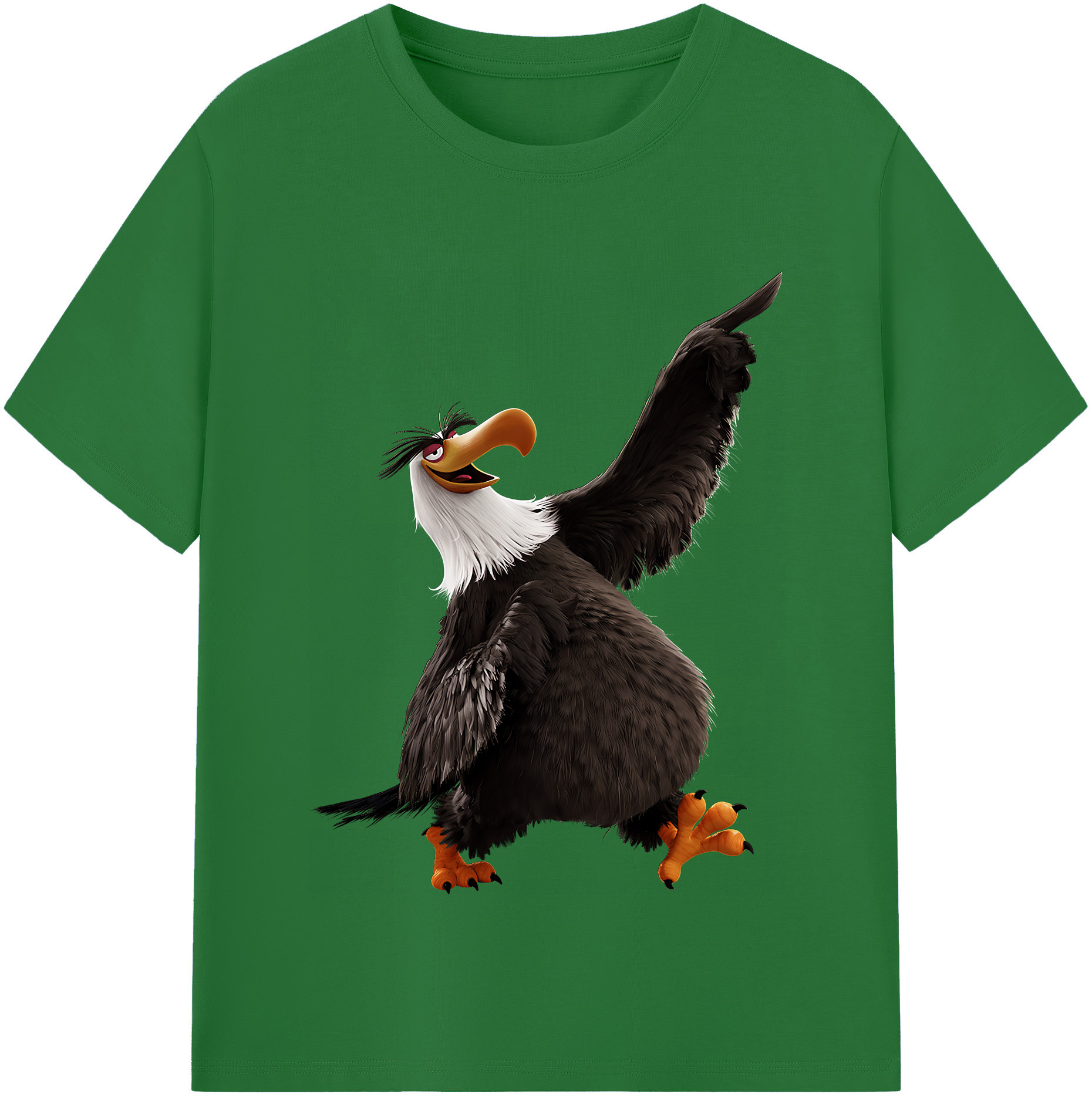 （画像用） Angry Birds アングリーバード 綿100％半袖Tシャツ（フロントプリント）