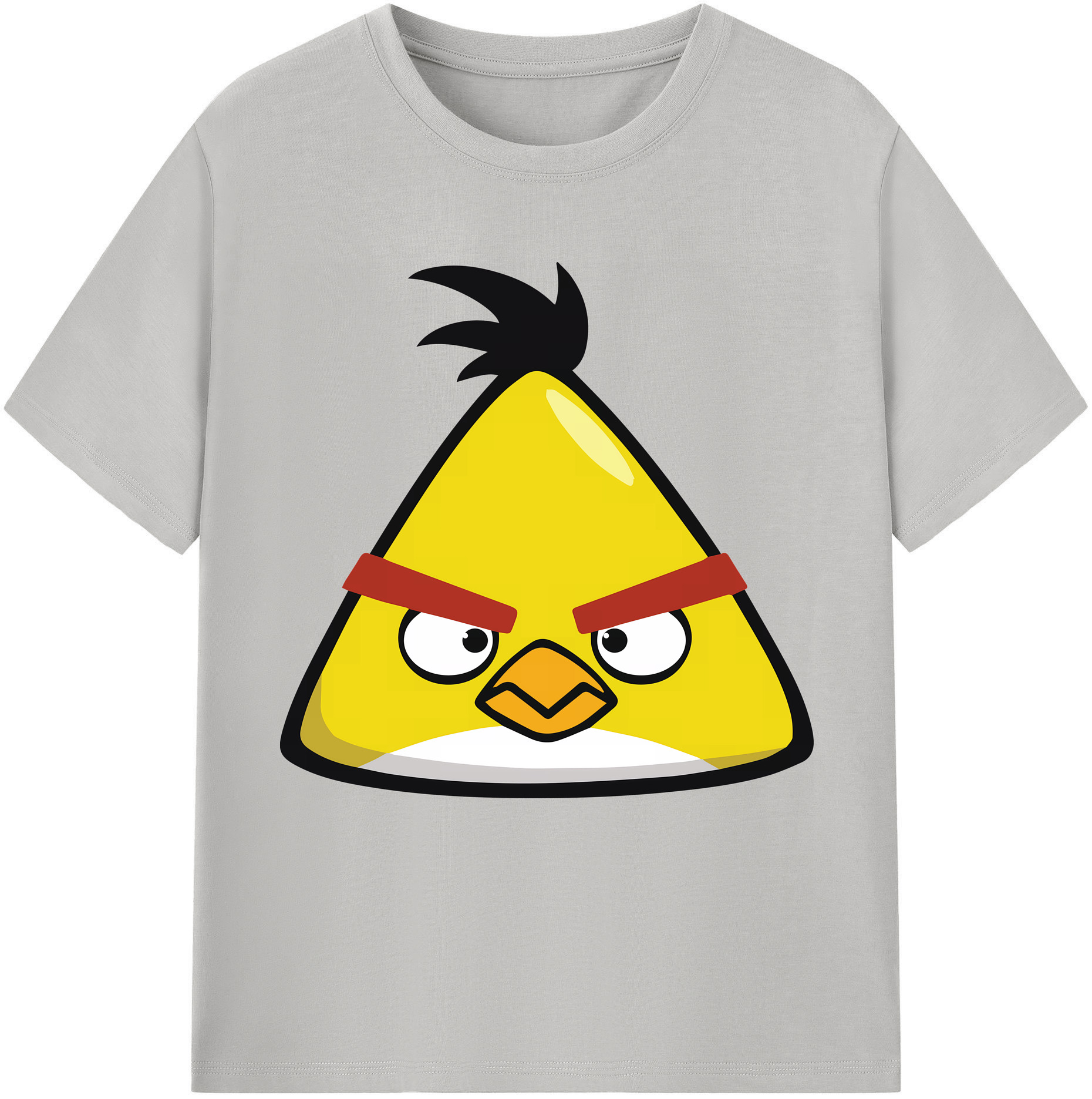 （画像用） Angry Birds アングリーバード 綿100％半袖Tシャツ（フロントプリント）