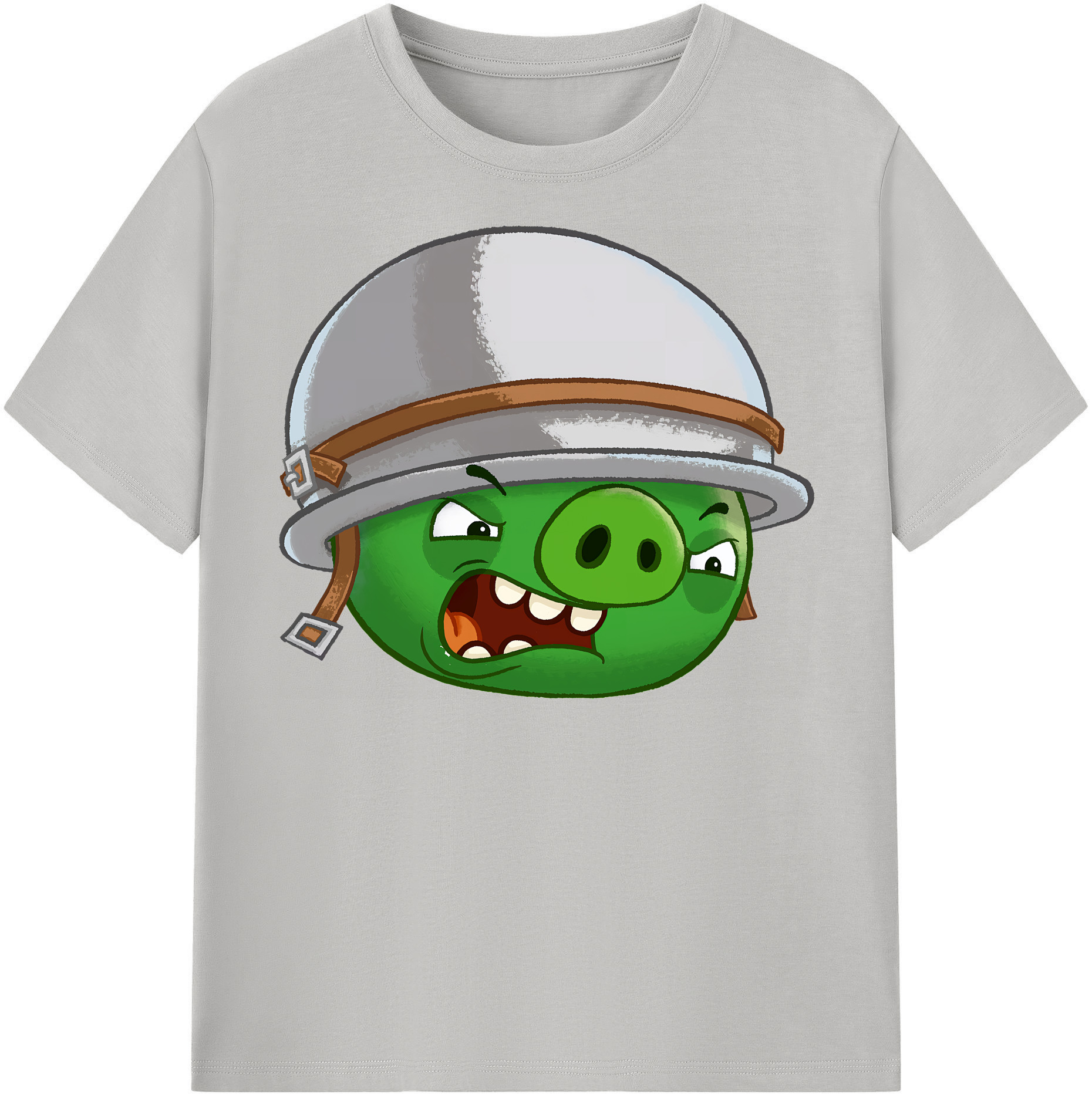 （画像用） Angry Birds アングリーバード 綿100％半袖Tシャツ（フロントプリント）