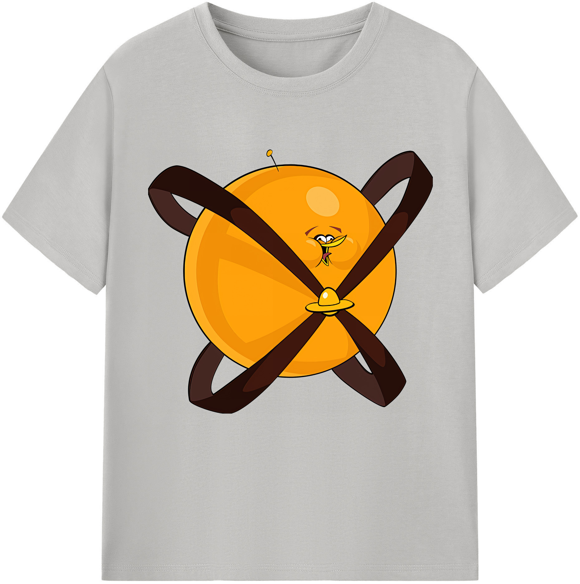 （画像用） Angry Birds アングリーバード 綿100％半袖Tシャツ（フロントプリント）