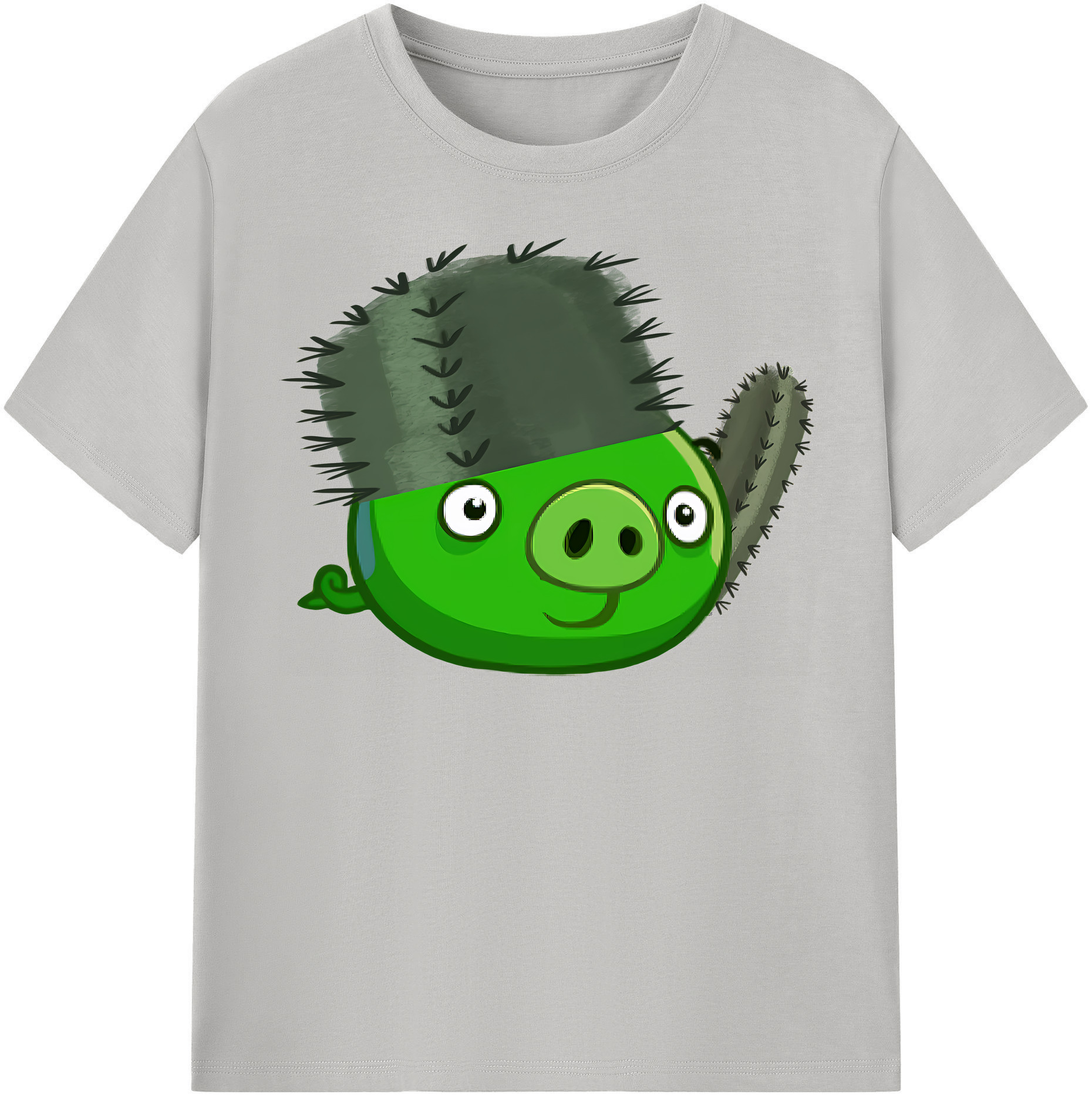 Angry Birds アングリーバード 綿100％半袖Tシャツ（フロントプリント）