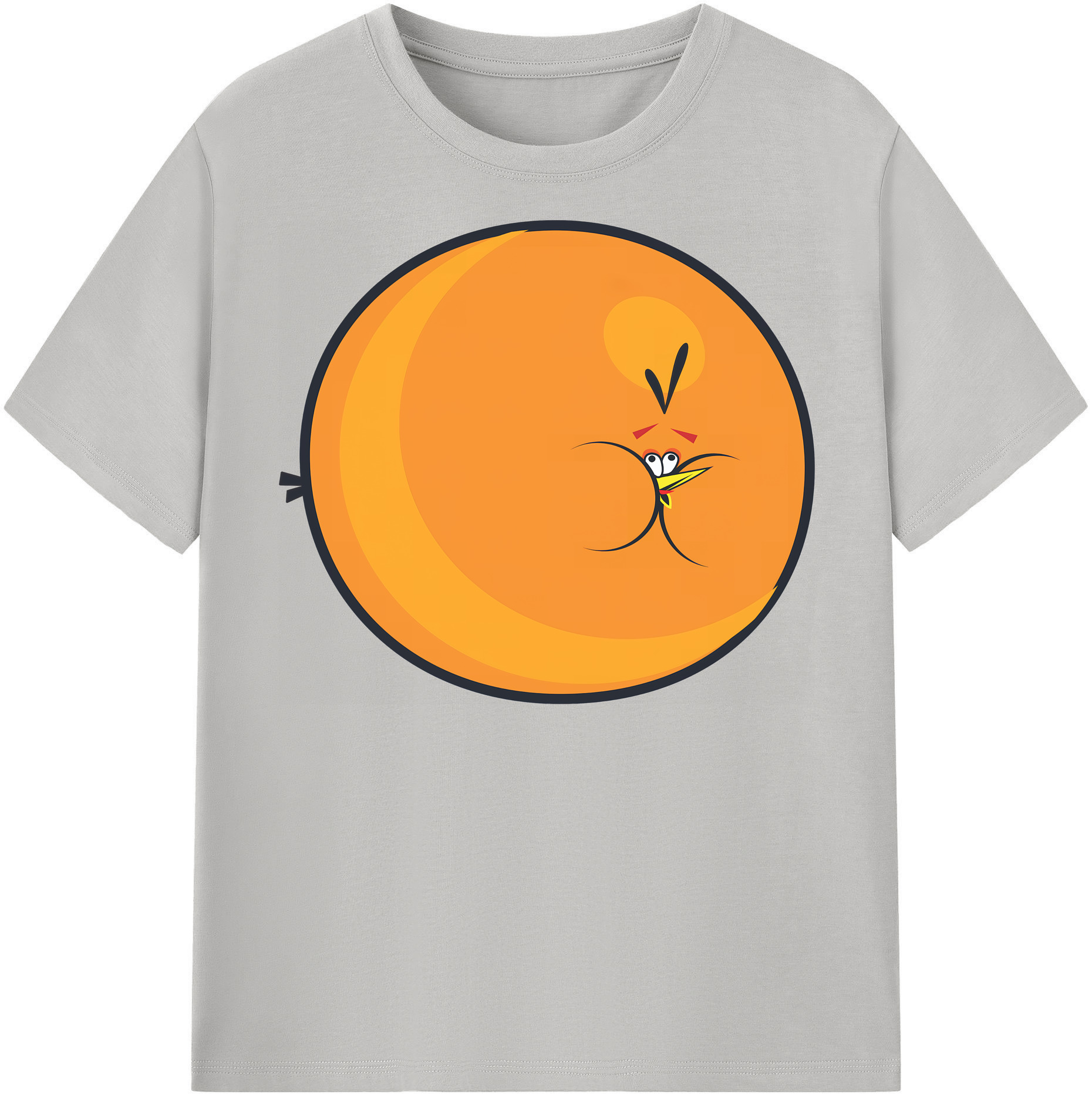 （画像用） Angry Birds アングリーバード 綿100％半袖Tシャツ（フロントプリント）