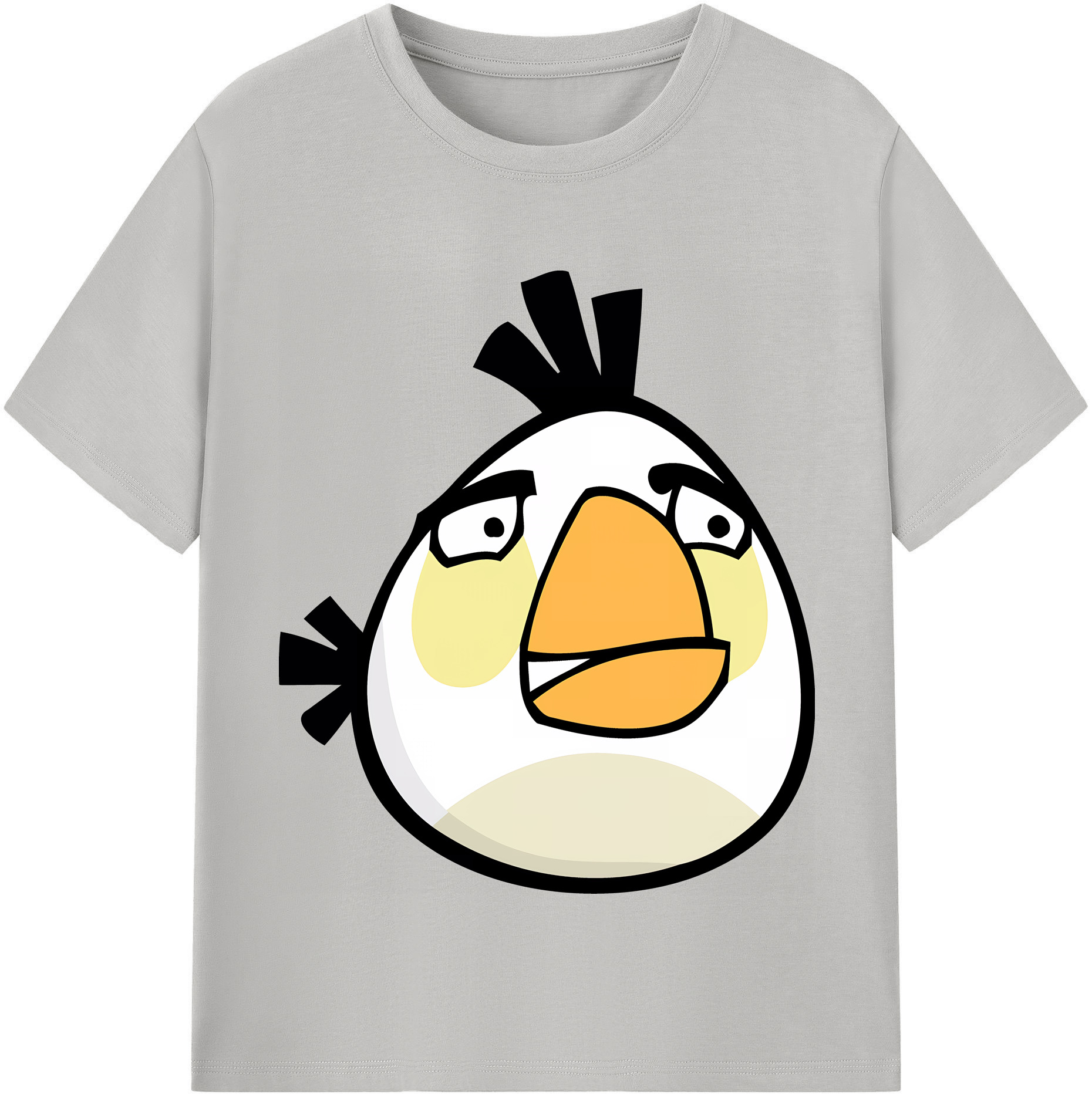 （画像用） Angry Birds アングリーバード 綿100％半袖Tシャツ（フロントプリント）