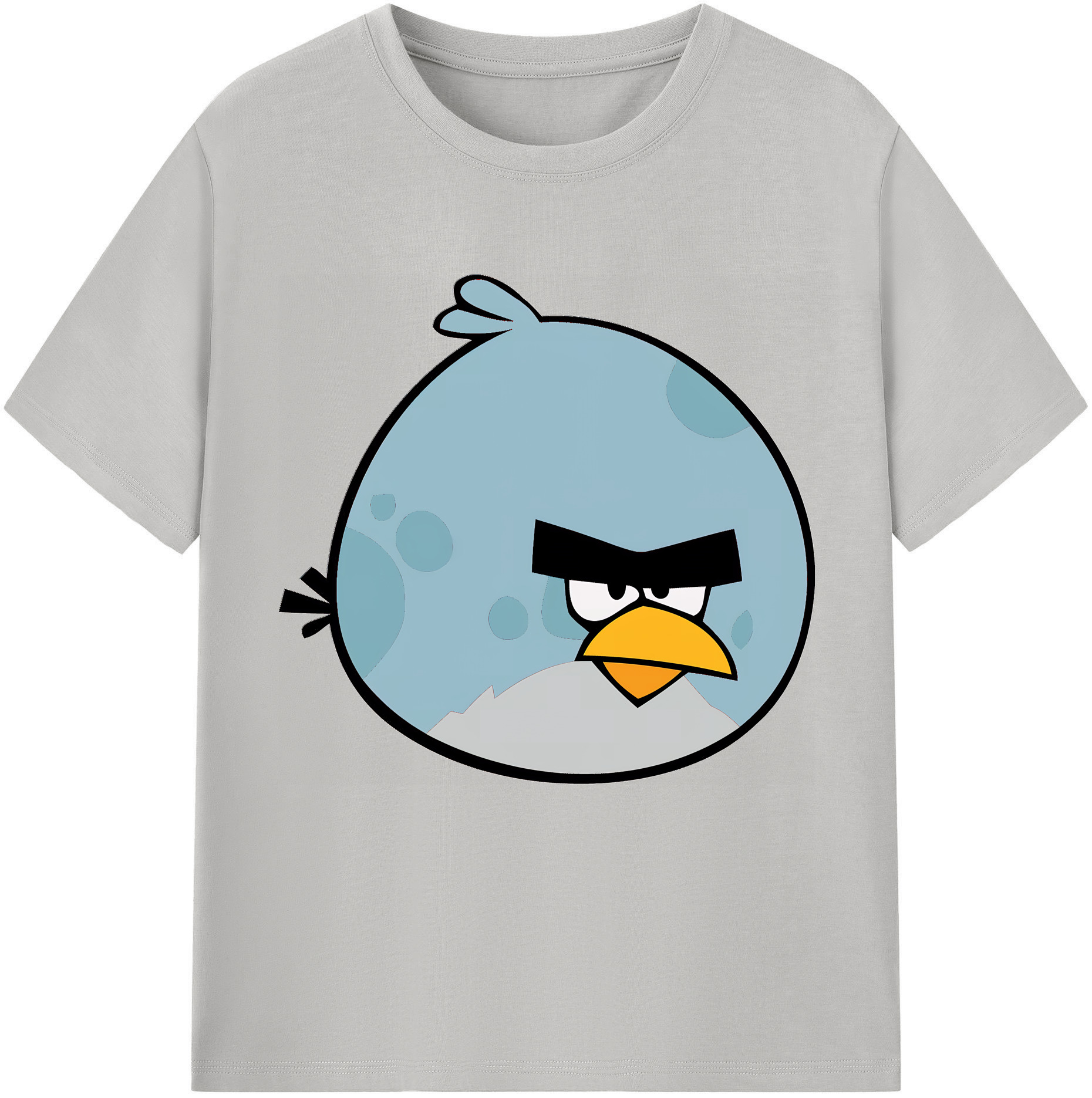 （画像用） Angry Birds アングリーバード 綿100％半袖Tシャツ（フロントプリント）