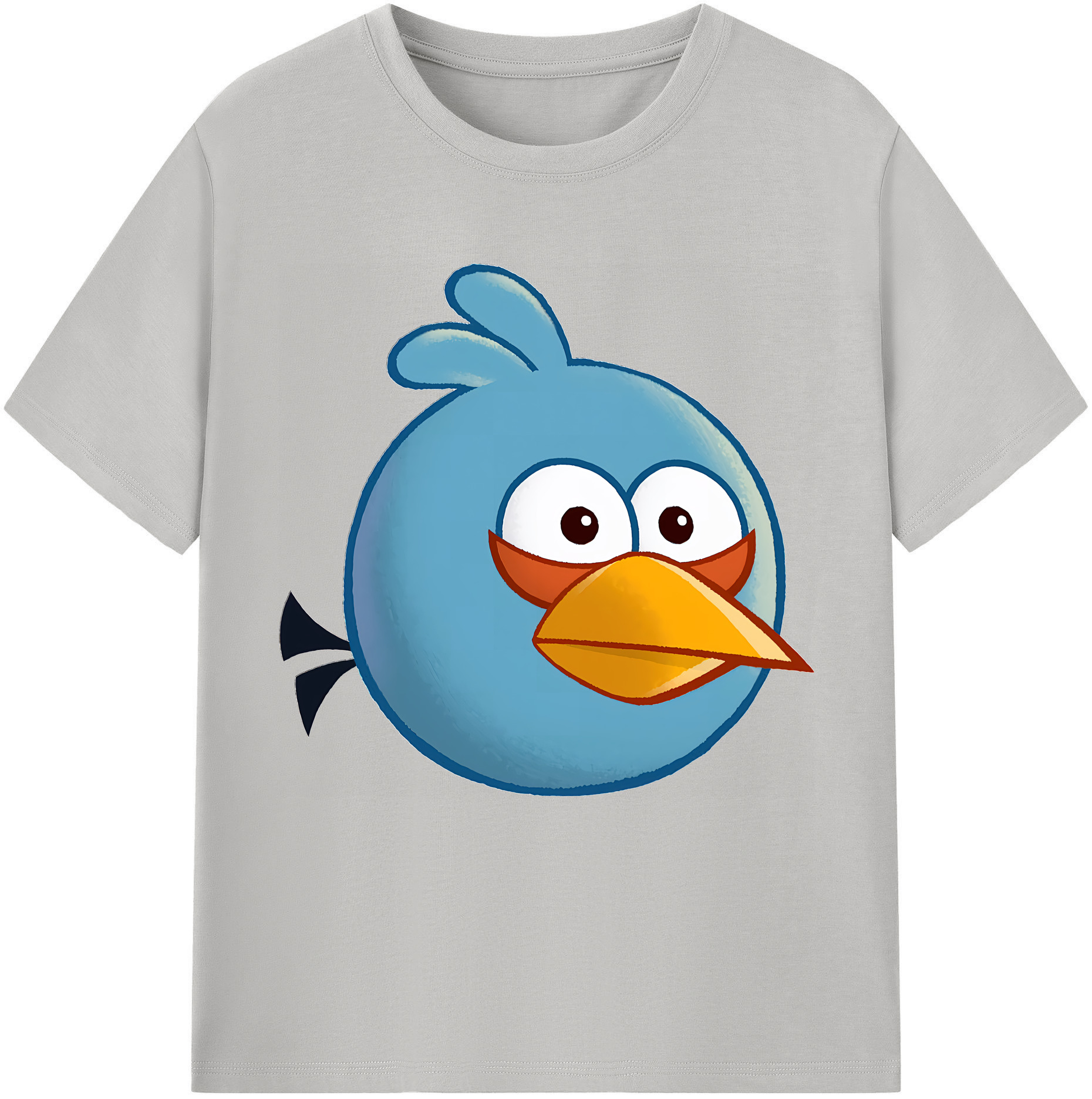 （画像用） Angry Birds アングリーバード 綿100％半袖Tシャツ（フロントプリント）
