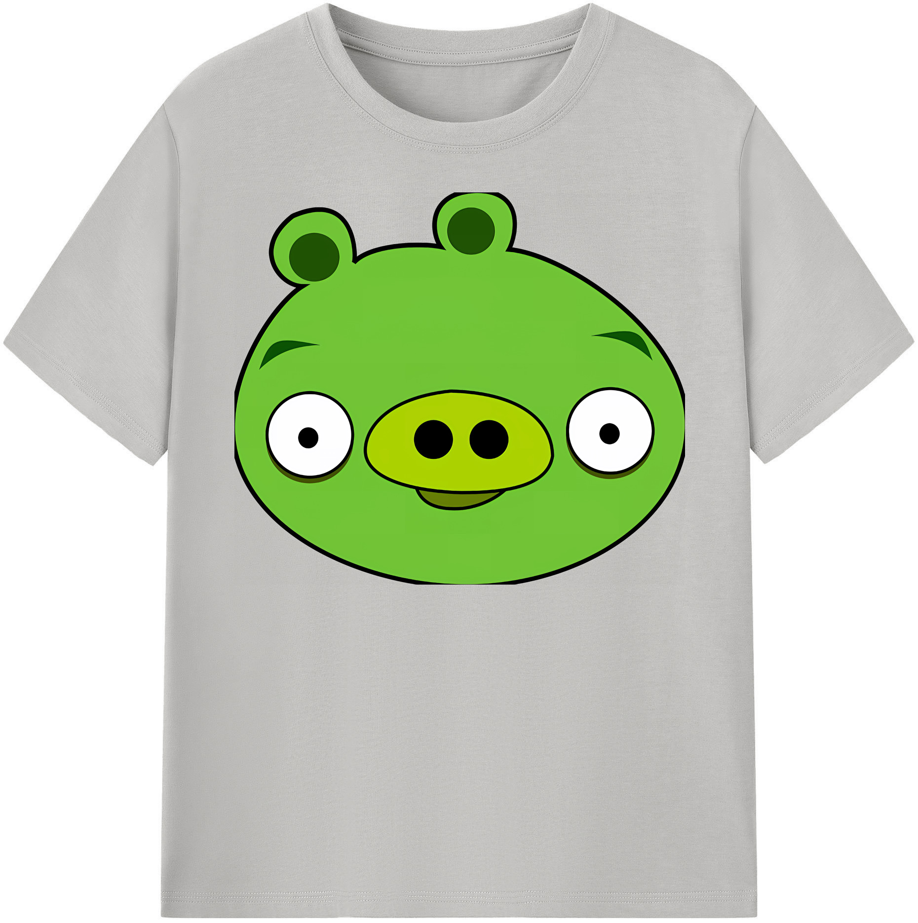 （画像用） Angry Birds アングリーバード 綿100％半袖Tシャツ（フロントプリント）