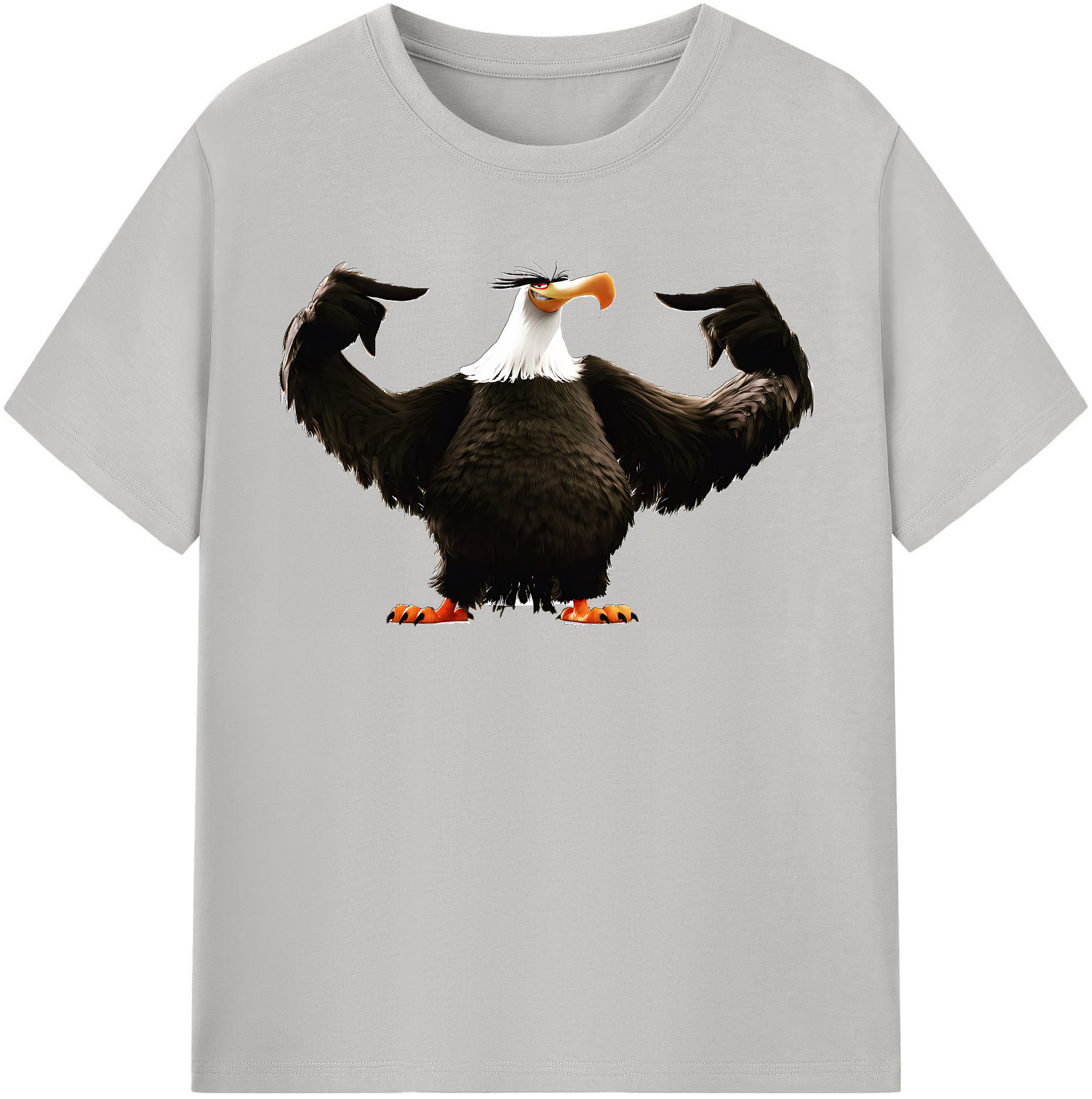 （画像用） Angry Birds アングリーバード 綿100％半袖Tシャツ（フロントプリント）