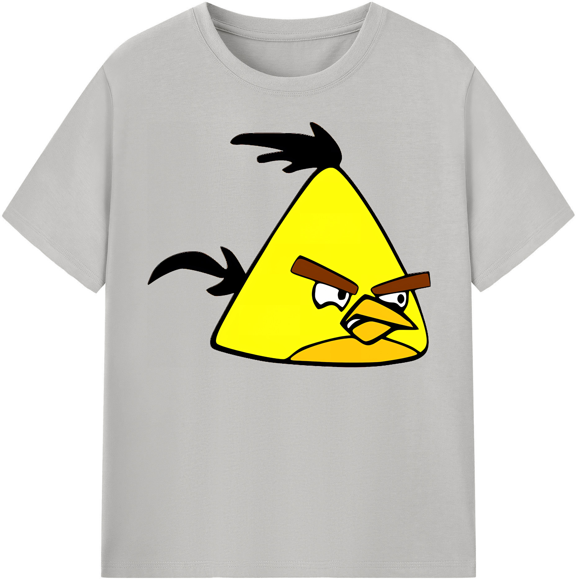 （画像用） Angry Birds アングリーバード 綿100％半袖Tシャツ（フロントプリント）
