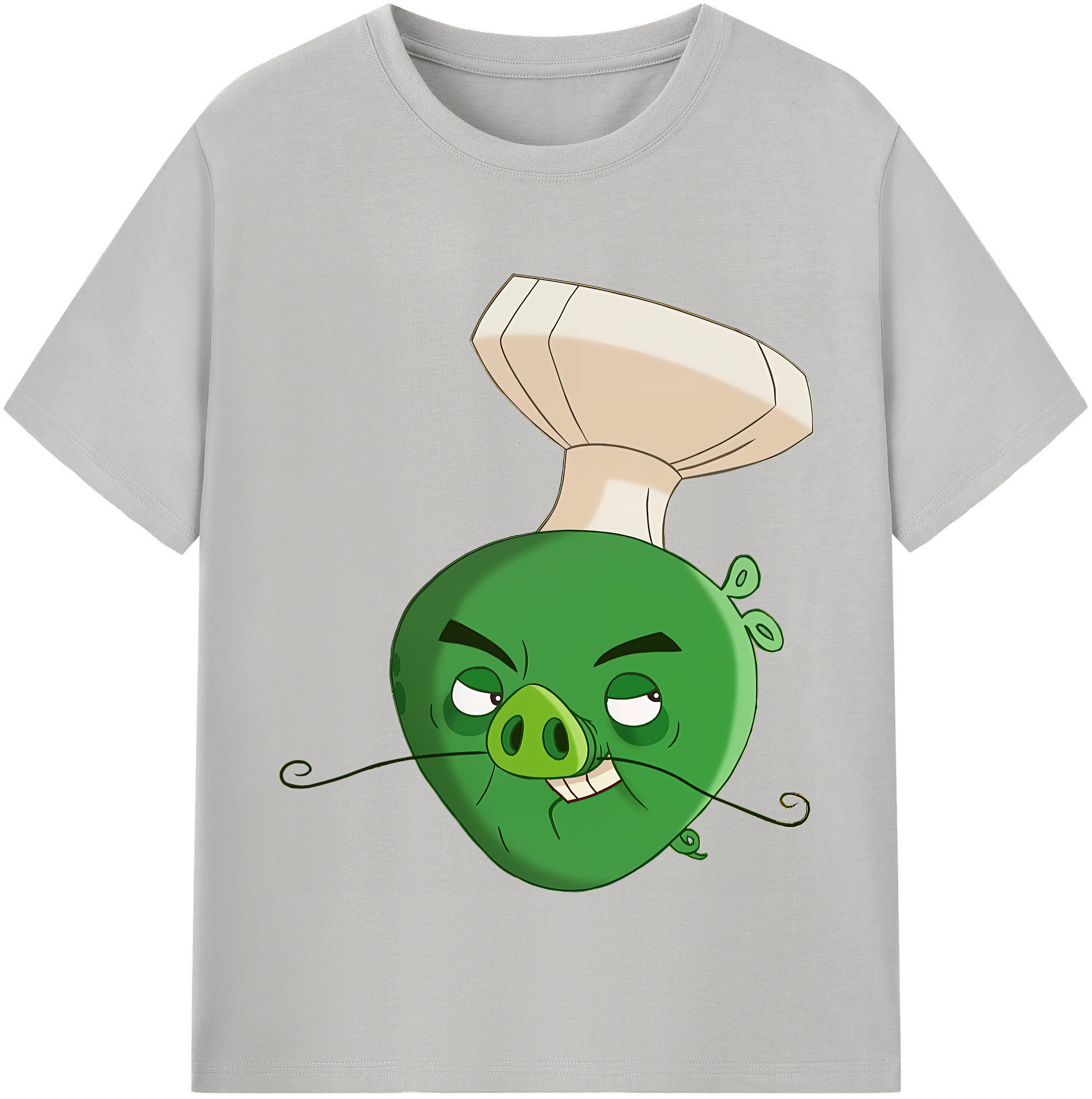 （画像用） Angry Birds アングリーバード 綿100％半袖Tシャツ（フロントプリント）