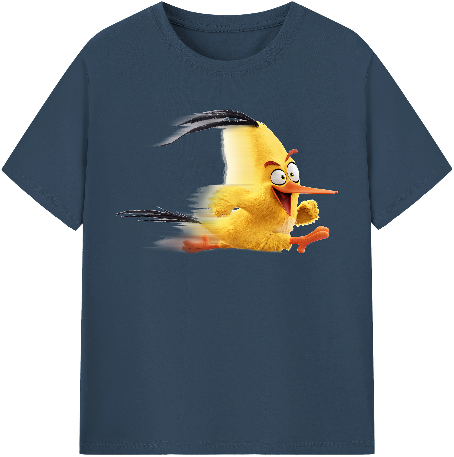 （画像用） Angry Birds アングリーバード 綿100％半袖Tシャツ（フロントプリント）