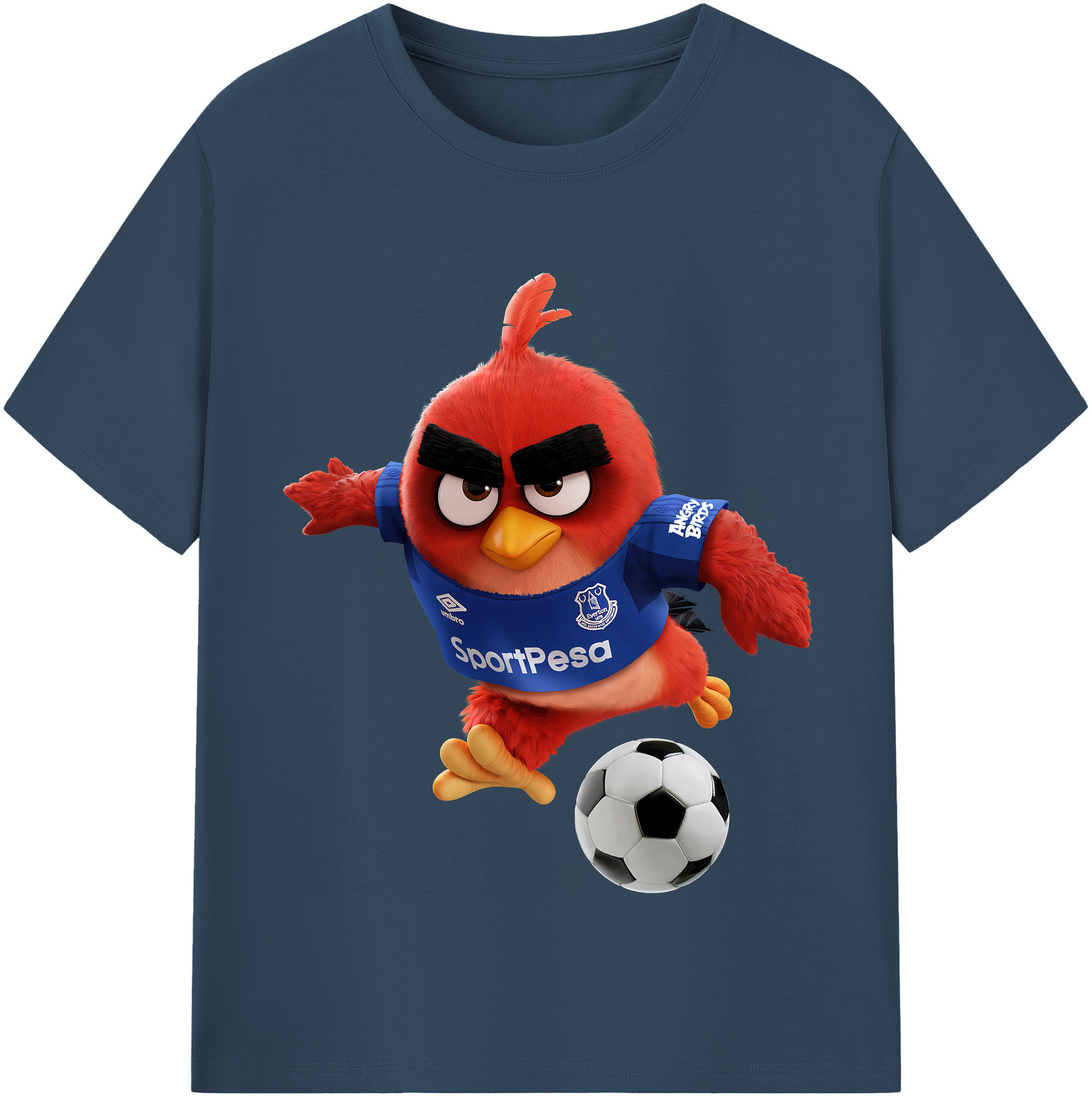 （画像用） Angry Birds アングリーバード 綿100％半袖Tシャツ（フロントプリント）