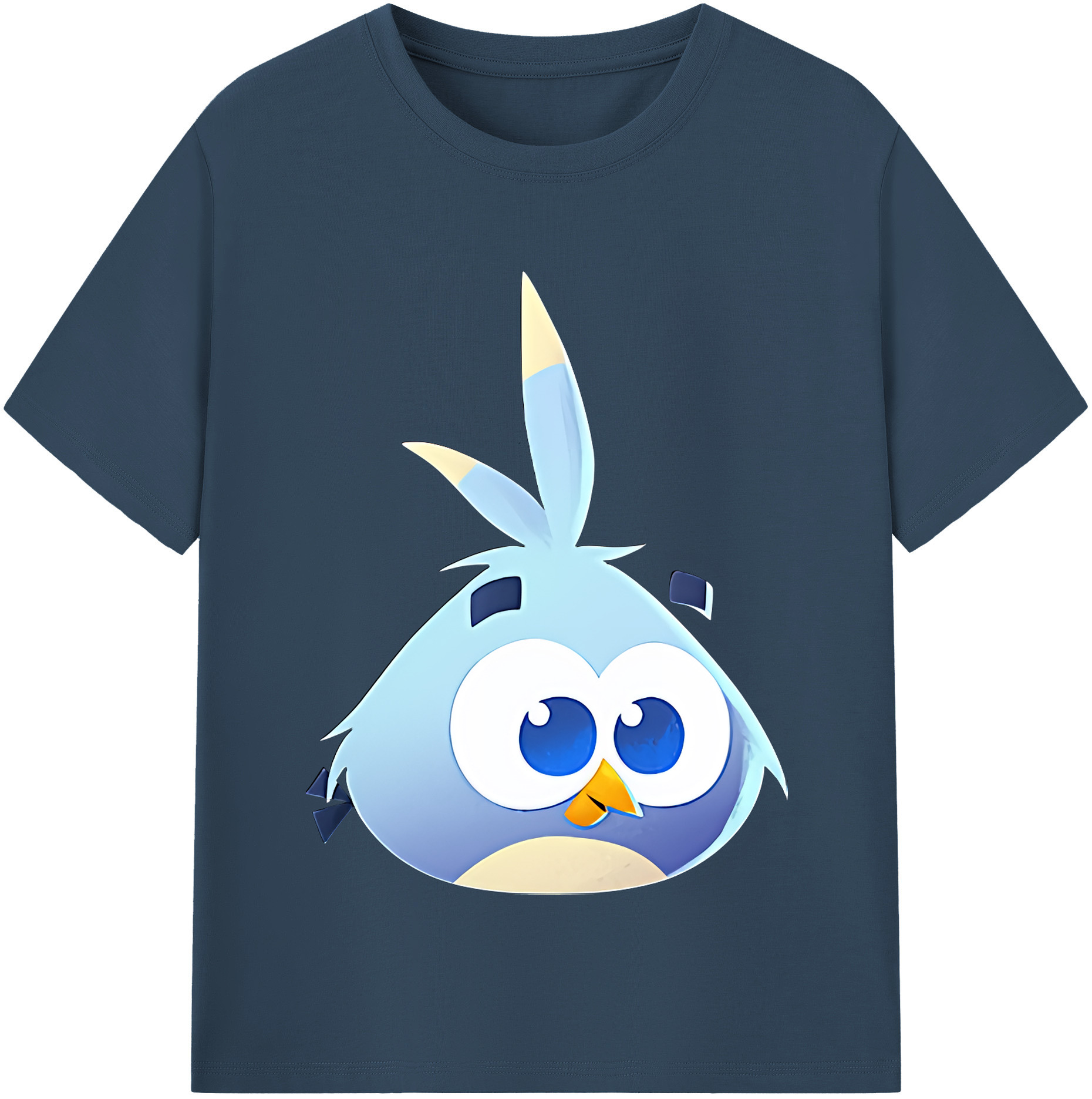 （画像用） Angry Birds アングリーバード 綿100％半袖Tシャツ（フロントプリント）