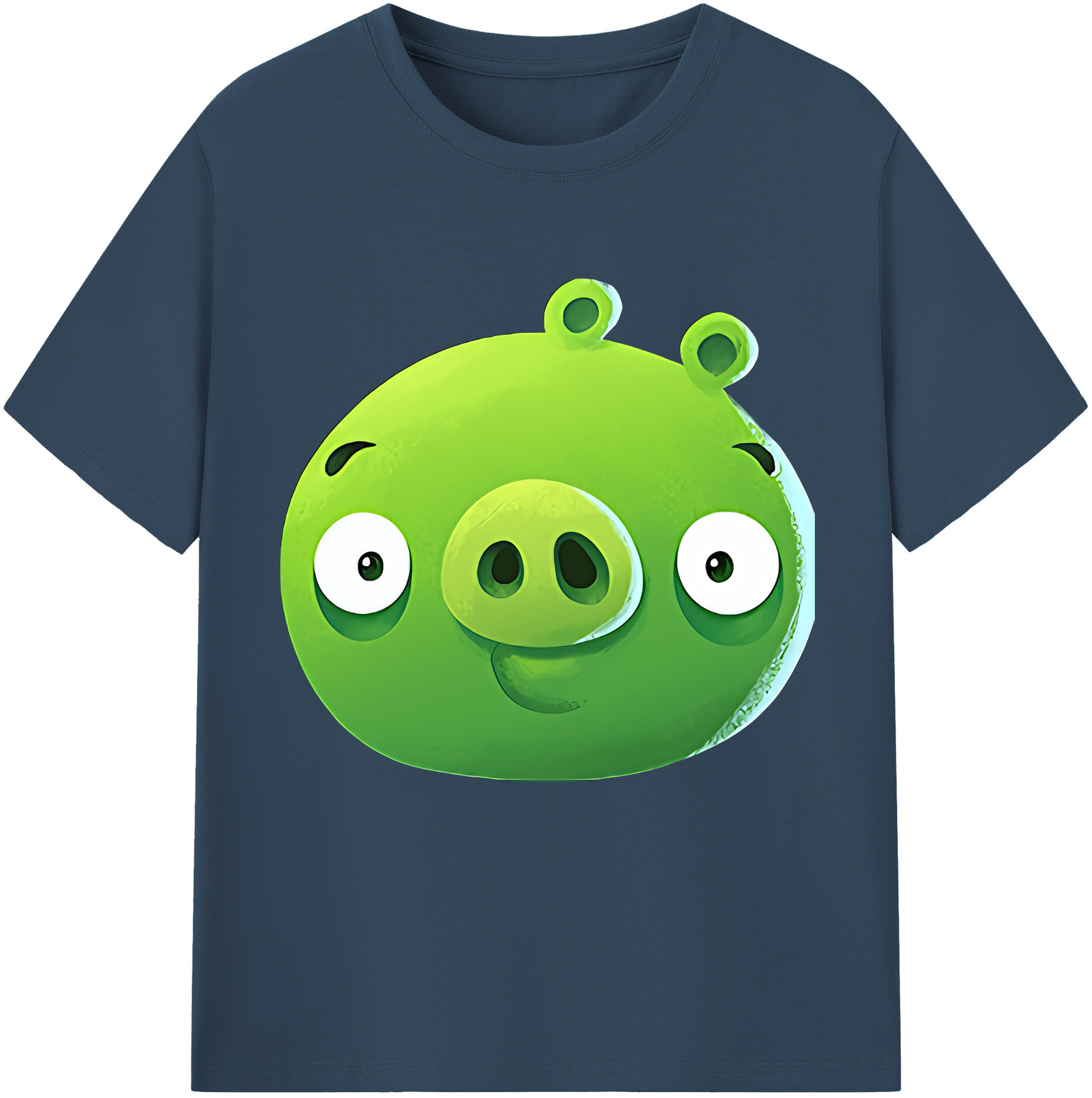 （画像用） Angry Birds アングリーバード 綿100％半袖Tシャツ（フロントプリント）
