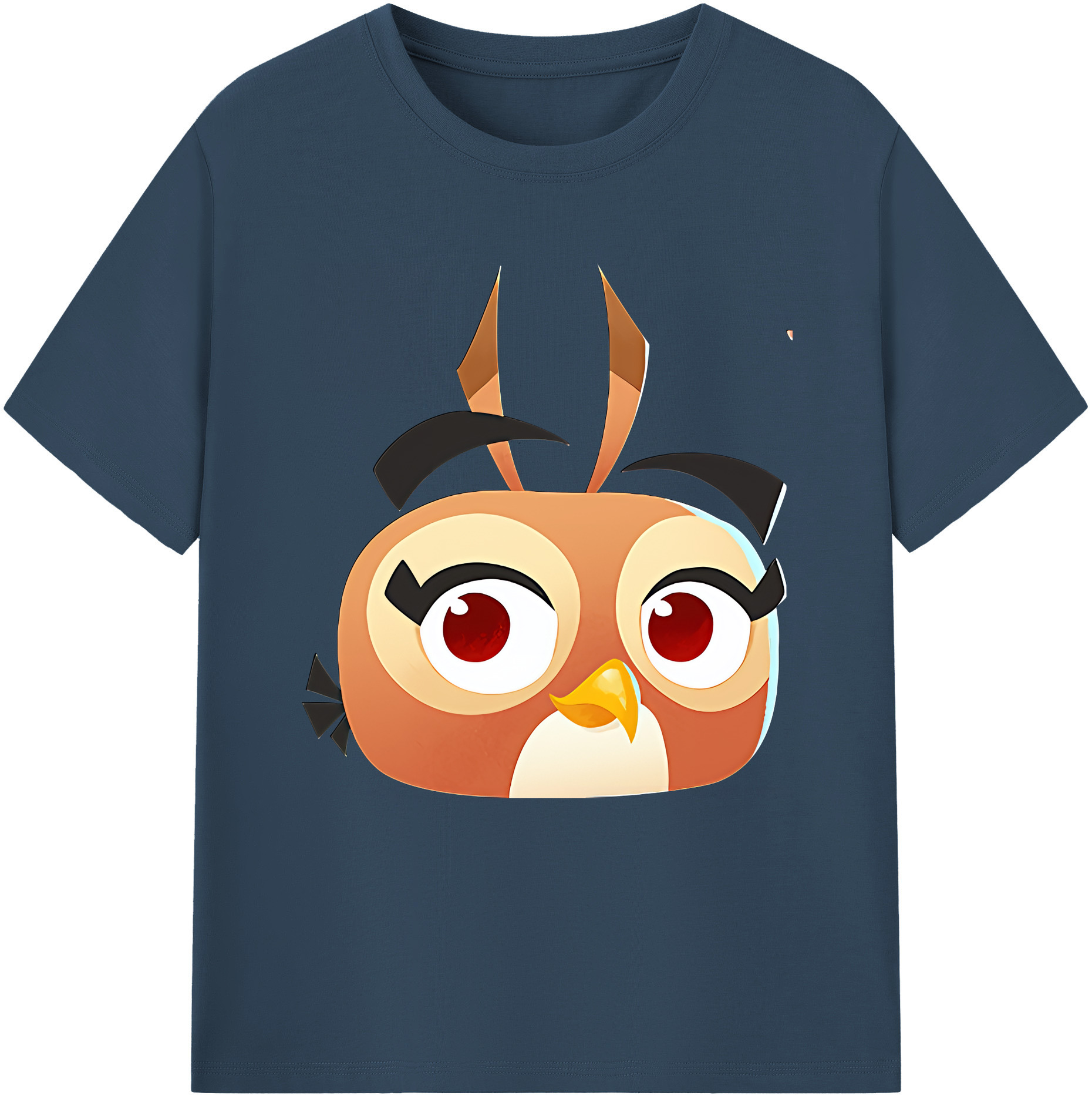 （画像用） Angry Birds アングリーバード 綿100％半袖Tシャツ（フロントプリント）