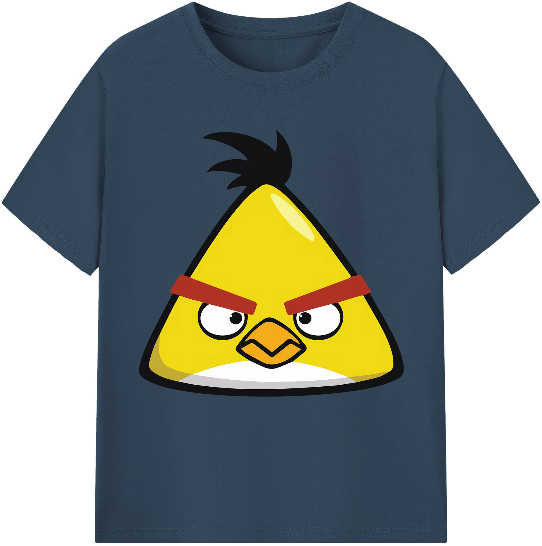 （画像用） Angry Birds アングリーバード 綿100％半袖Tシャツ（フロントプリント）