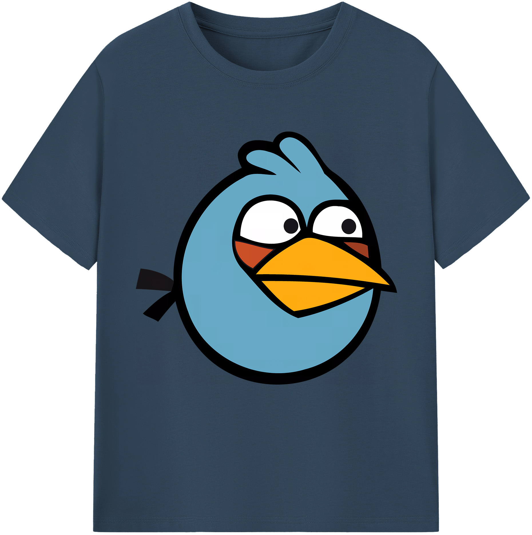 （画像用） Angry Birds アングリーバード 綿100％半袖Tシャツ（フロントプリント）