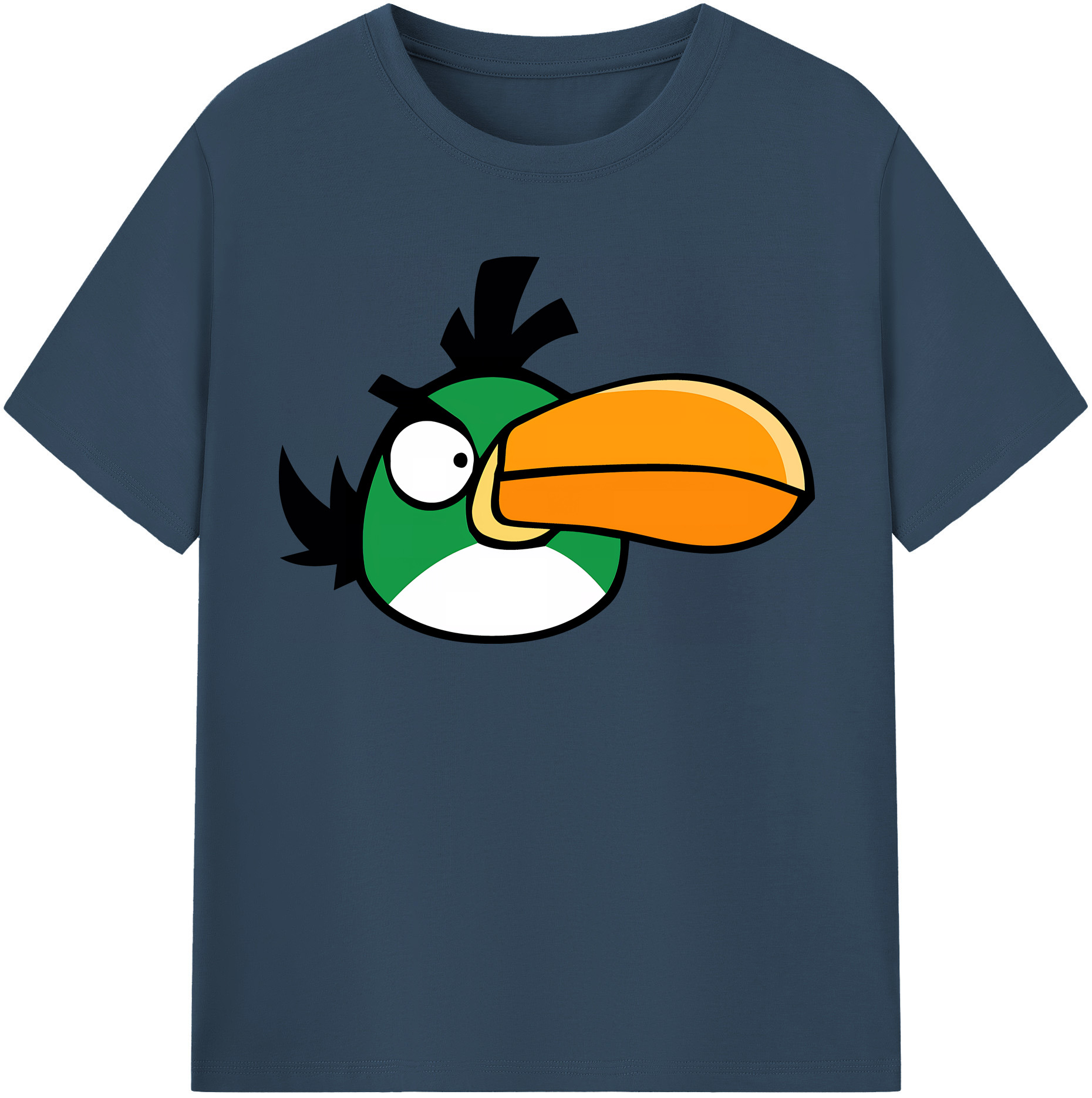 （画像用） Angry Birds アングリーバード 綿100％半袖Tシャツ（フロントプリント）