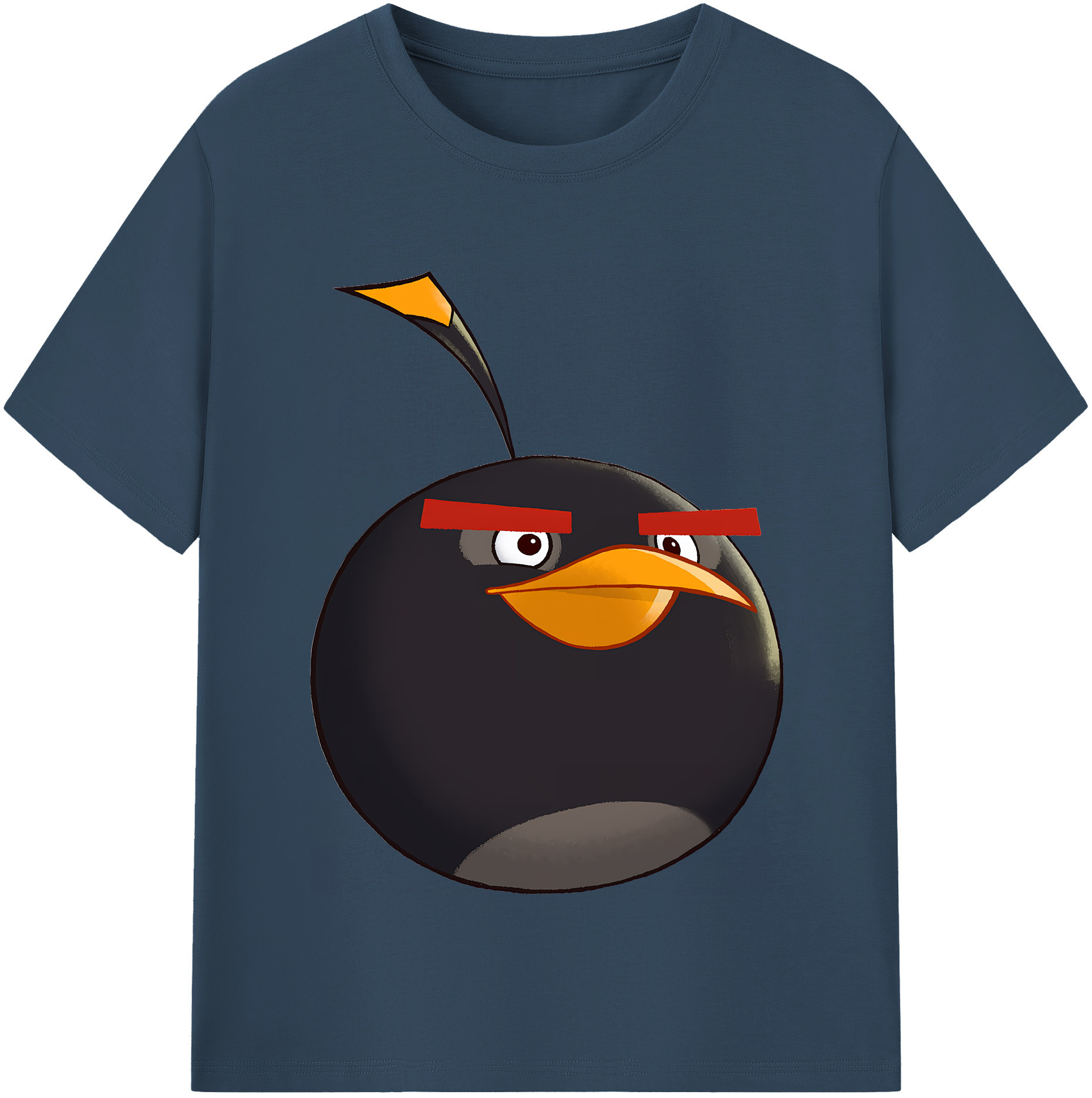 （画像用） Angry Birds アングリーバード 綿100％半袖Tシャツ（フロントプリント）