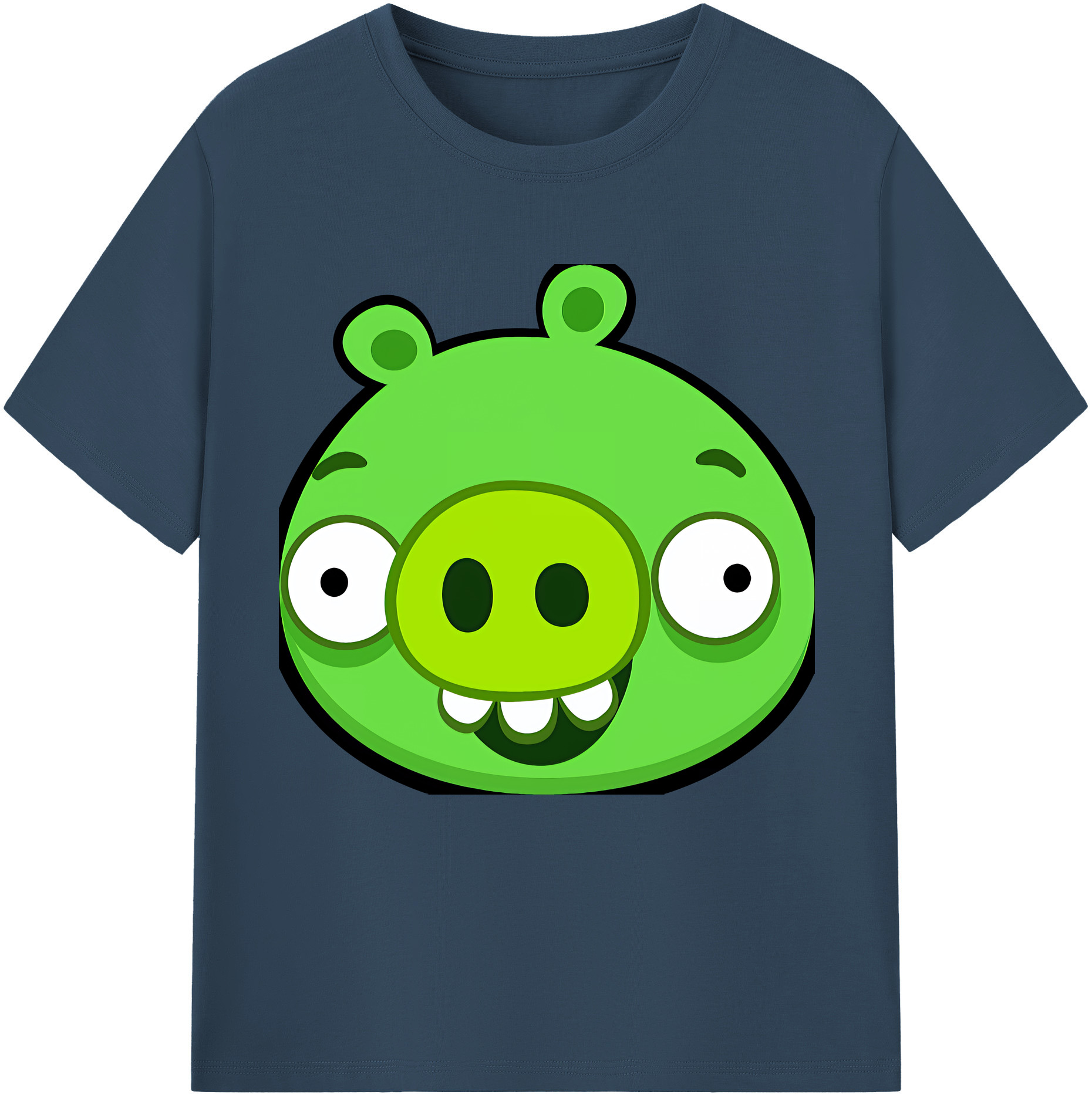 （画像用） Angry Birds アングリーバード 綿100％半袖Tシャツ（フロントプリント）