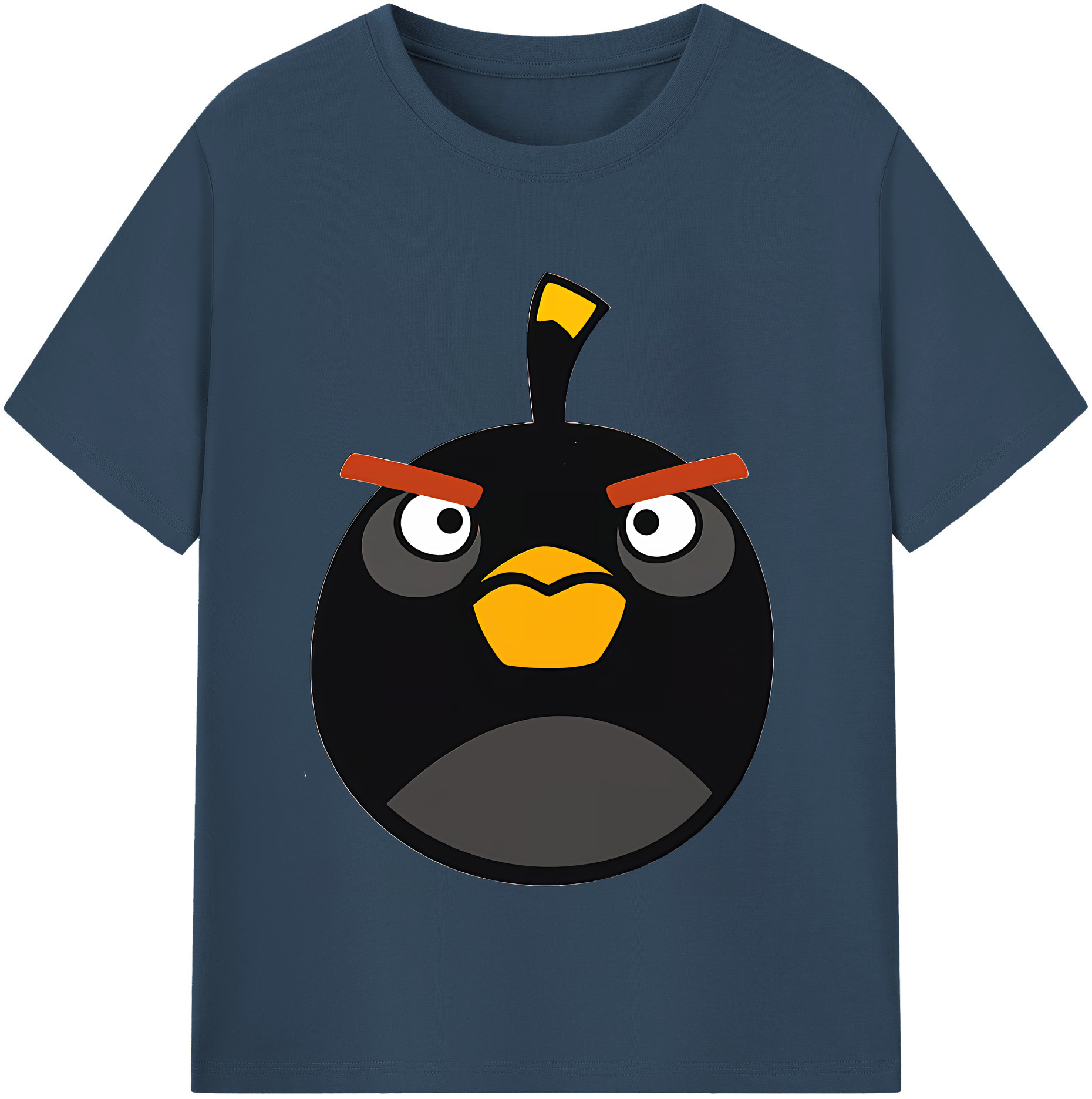 （画像用） Angry Birds アングリーバード 綿100％半袖Tシャツ（フロントプリント）