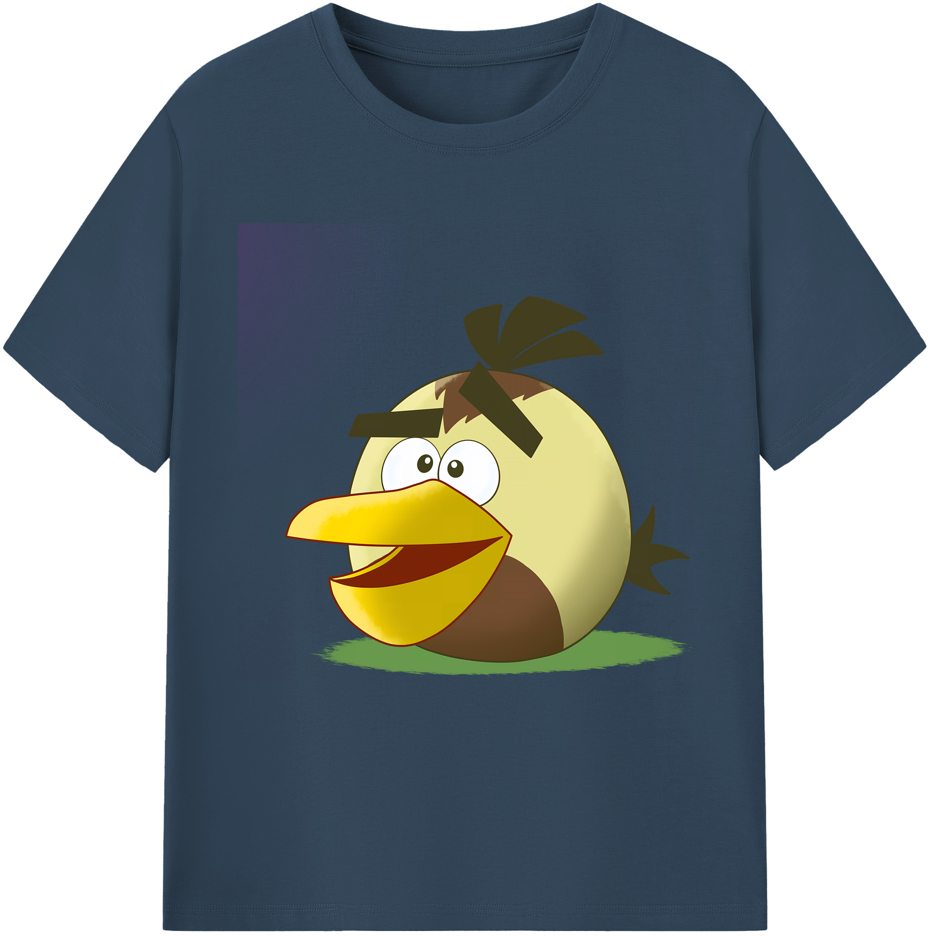 （画像用） Angry Birds アングリーバード 綿100％半袖Tシャツ（フロントプリント）