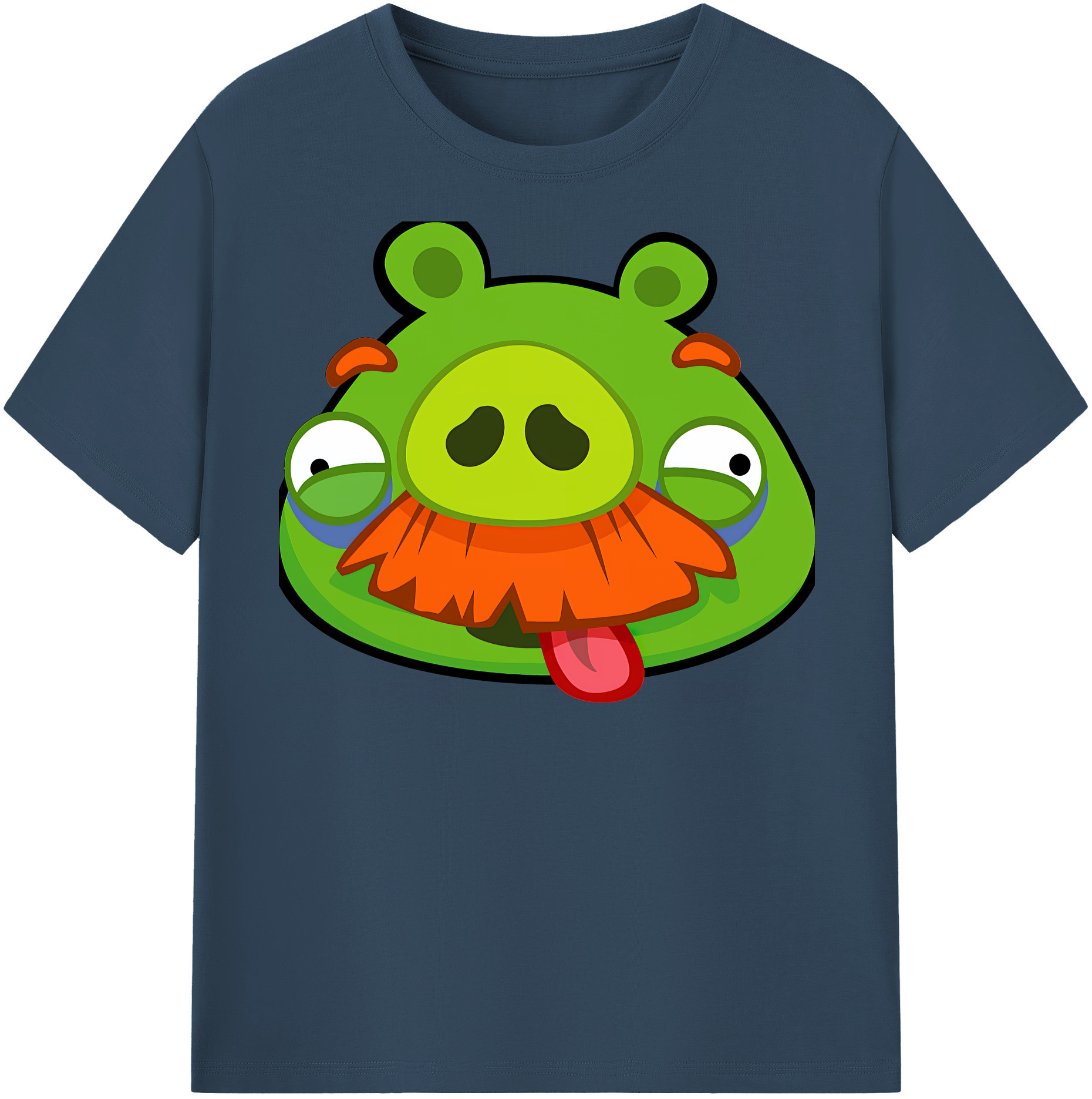 （画像用） Angry Birds アングリーバード 綿100％半袖Tシャツ（フロントプリント）