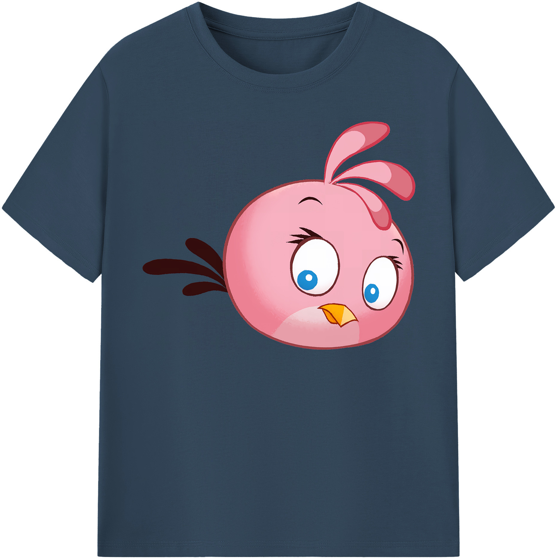 （画像用） Angry Birds アングリーバード 綿100％半袖Tシャツ（フロントプリント）