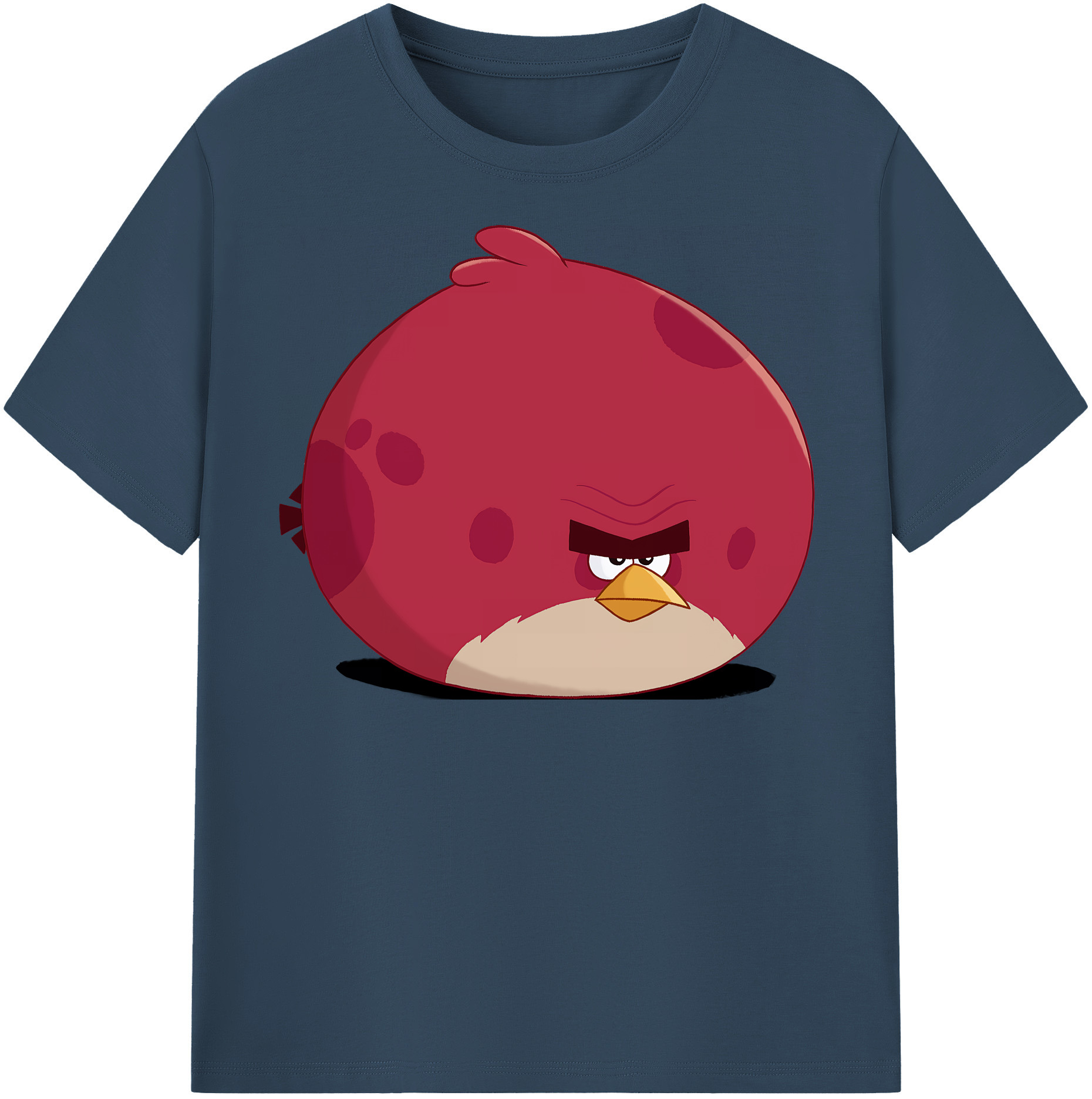 （画像用） Angry Birds アングリーバード 綿100％半袖Tシャツ（フロントプリント）