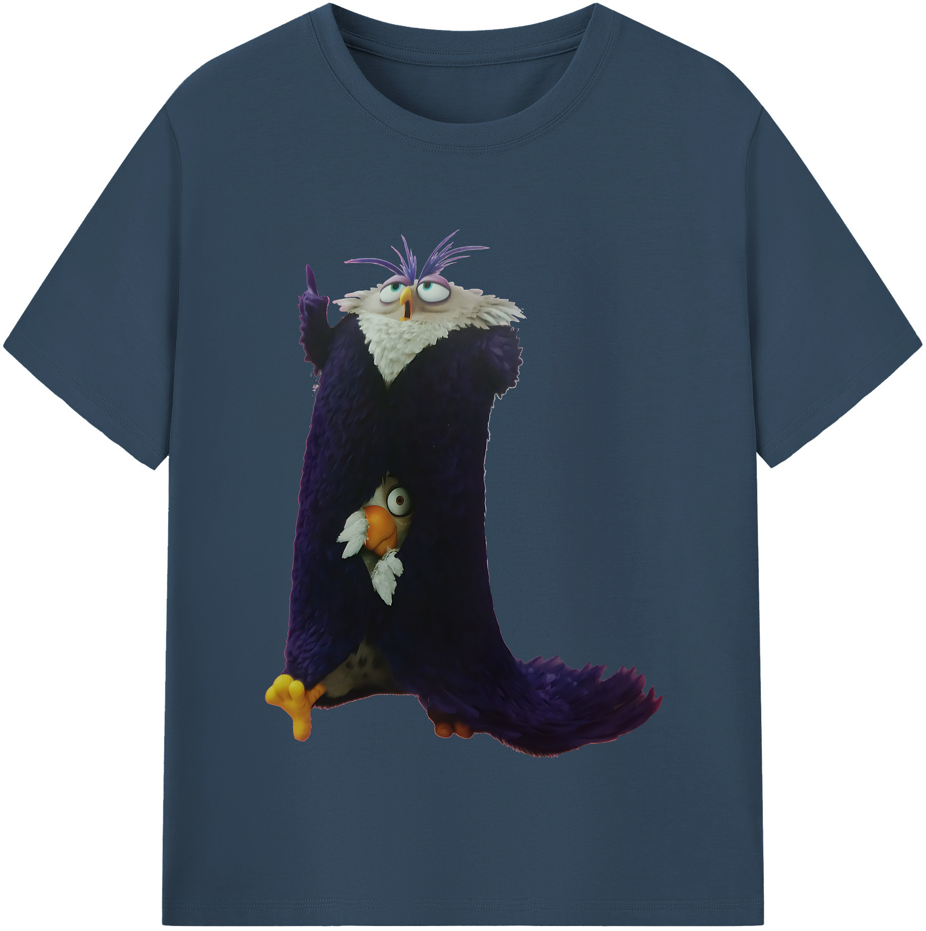 （画像用） Angry Birds アングリーバード 綿100％半袖Tシャツ（フロントプリント）