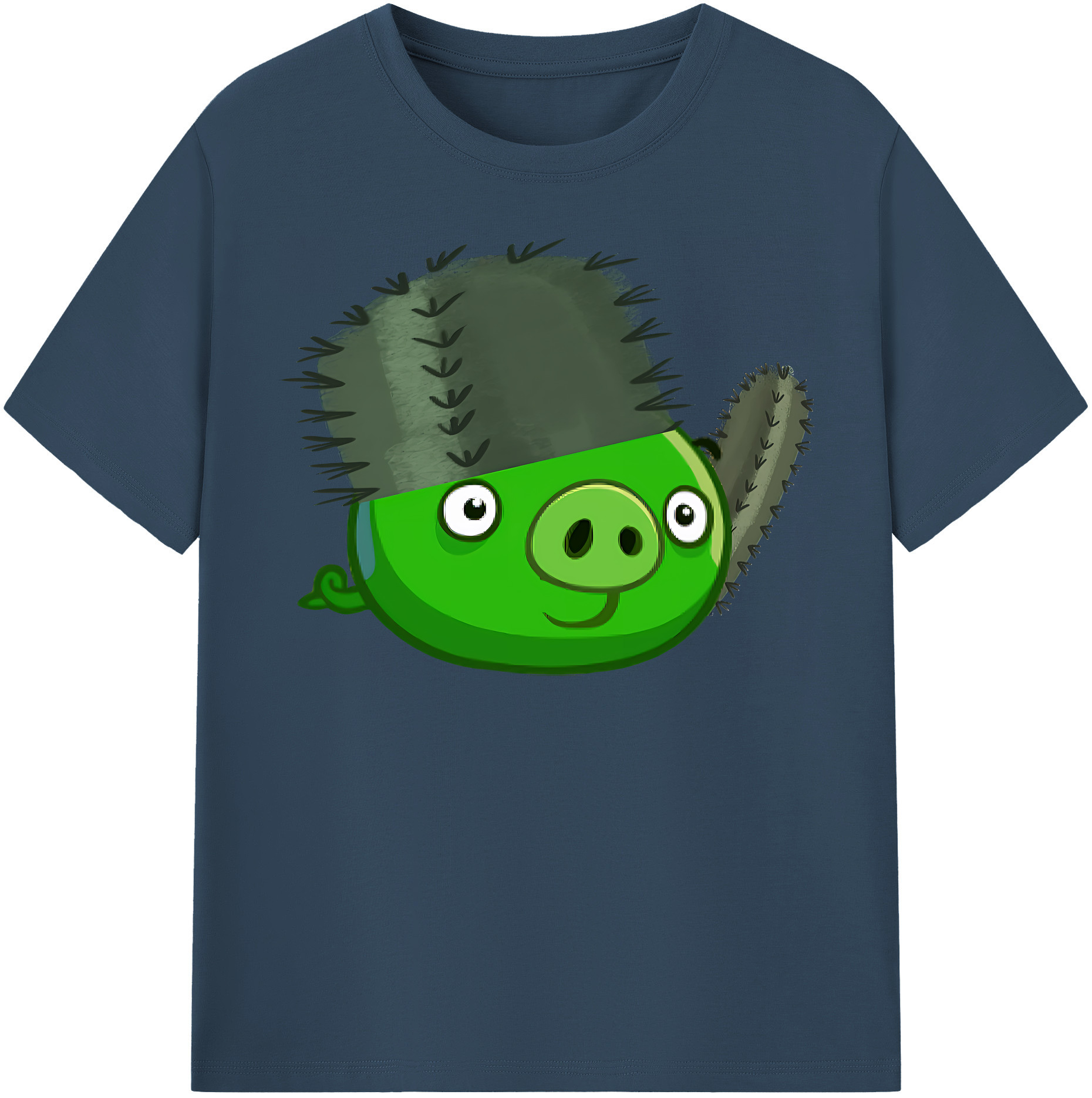 Angry Birds アングリーバード 綿100％半袖Tシャツ（フロントプリント）