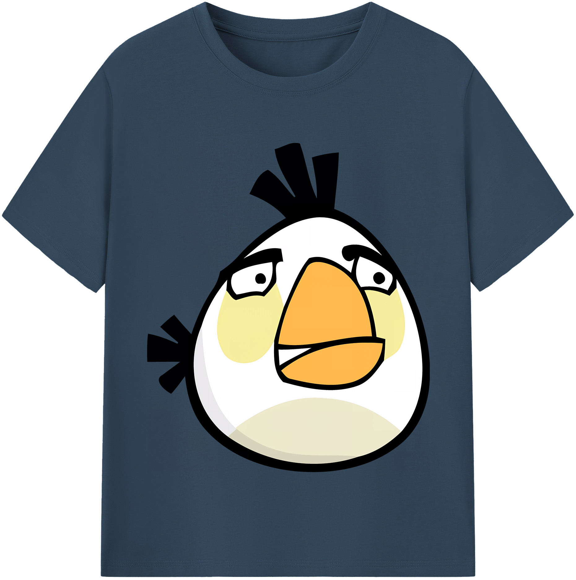 （画像用） Angry Birds アングリーバード 綿100％半袖Tシャツ（フロントプリント）